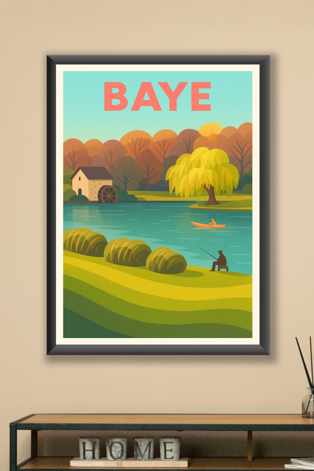 Affiche de Baye - Charme et sérénité en pleine nature