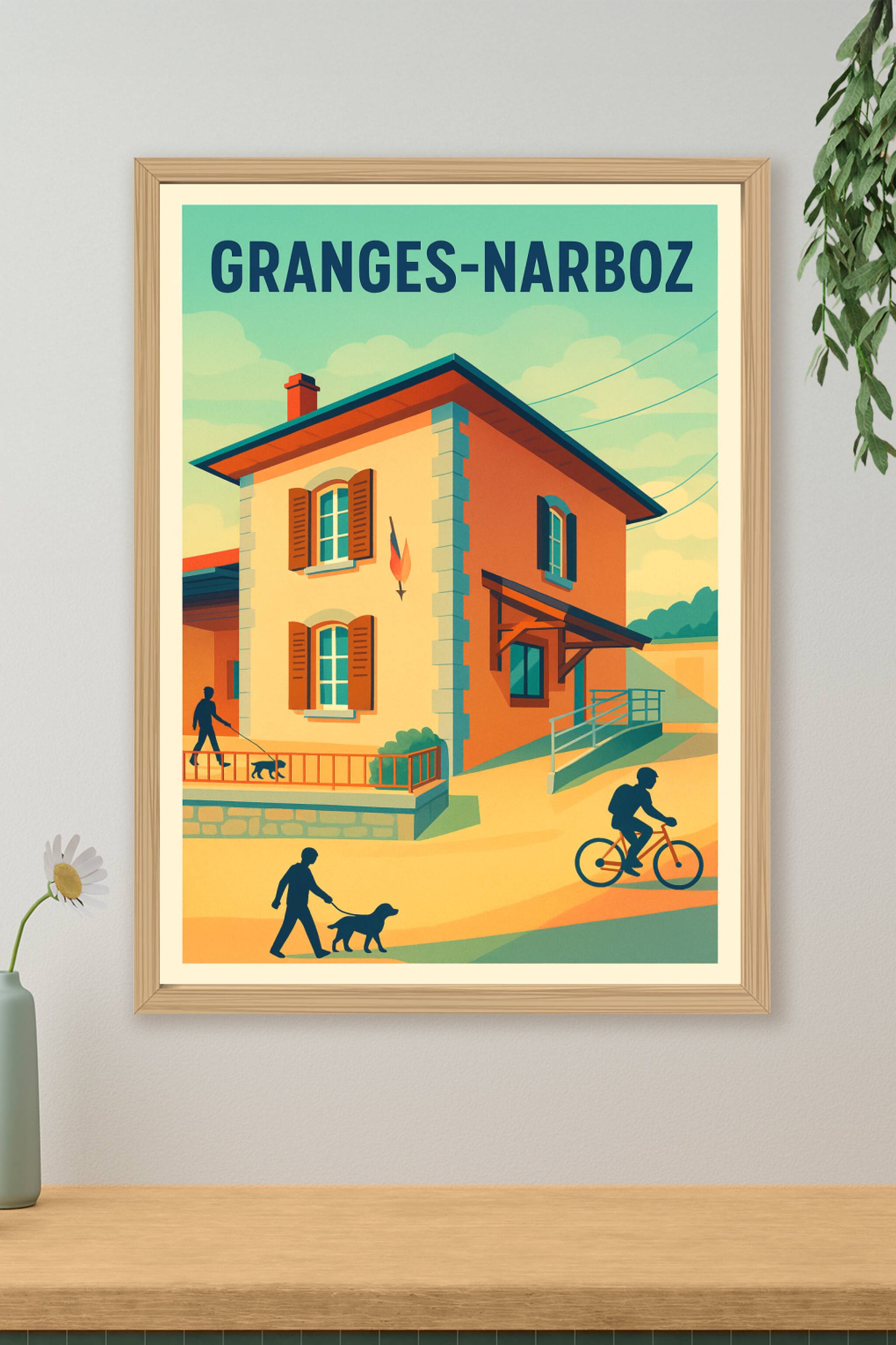 Affiche de Granges-Narboz - Charme et douceur de vie au quotidien