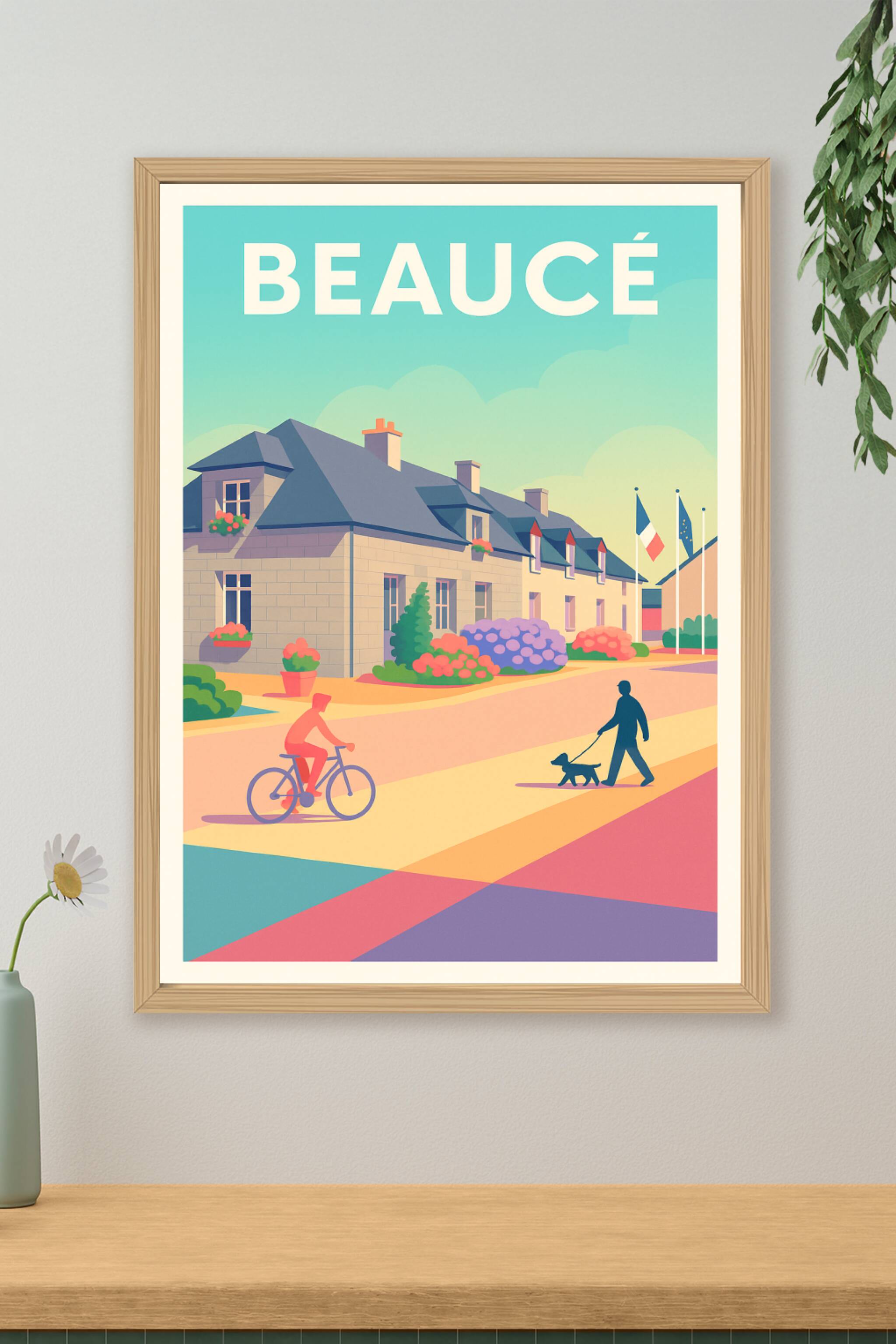 Affiche de Beaucé - Douceur de vivre en pays de charme