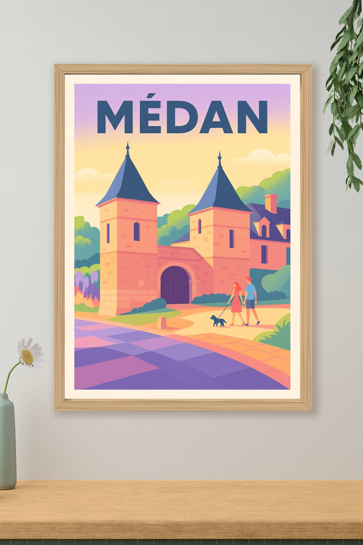 Affiche de Médan - Charme et tranquillité au cœur de la ville
