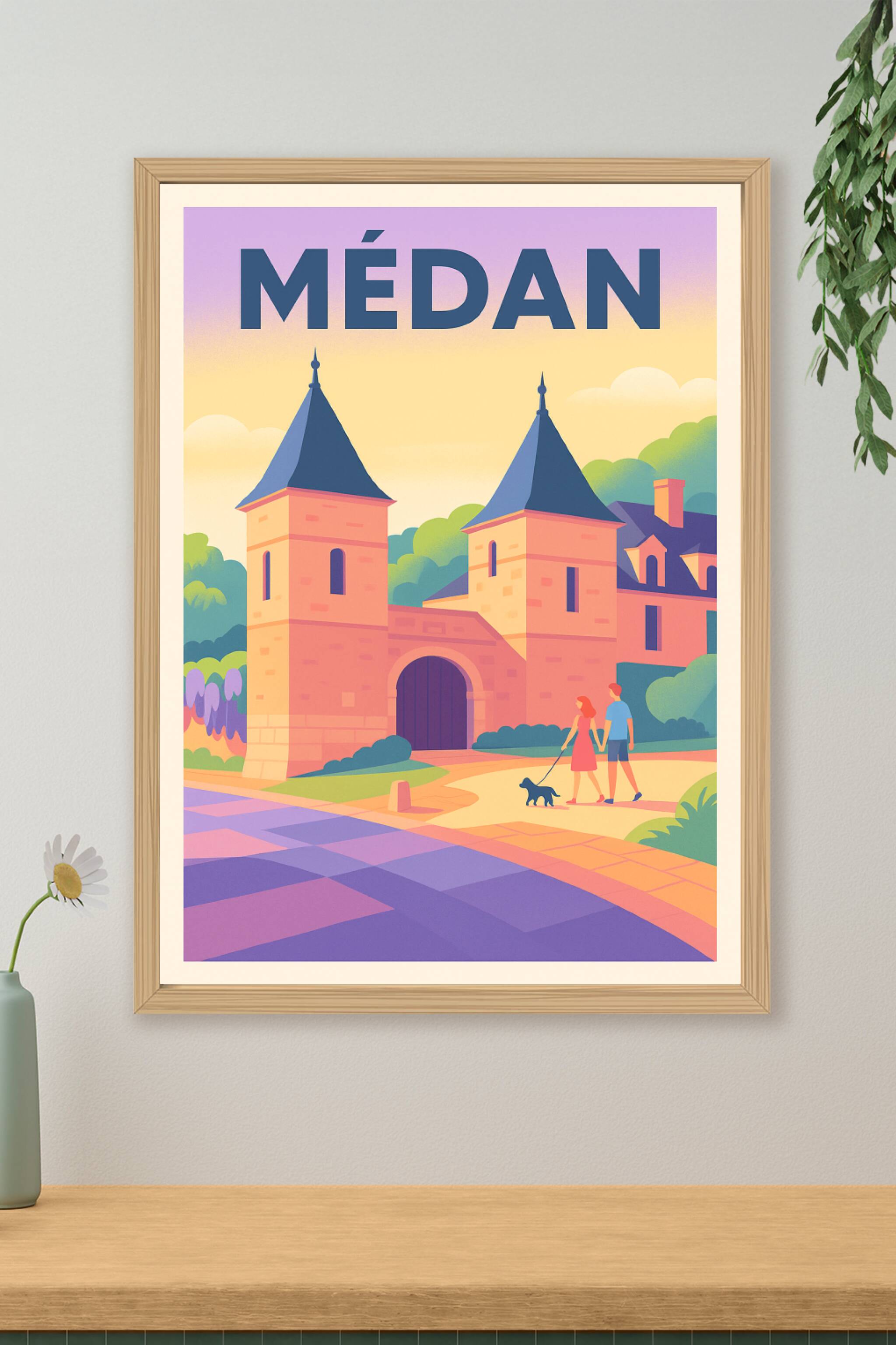 Affiche de Médan - Charme et tranquillité au cœur de la ville