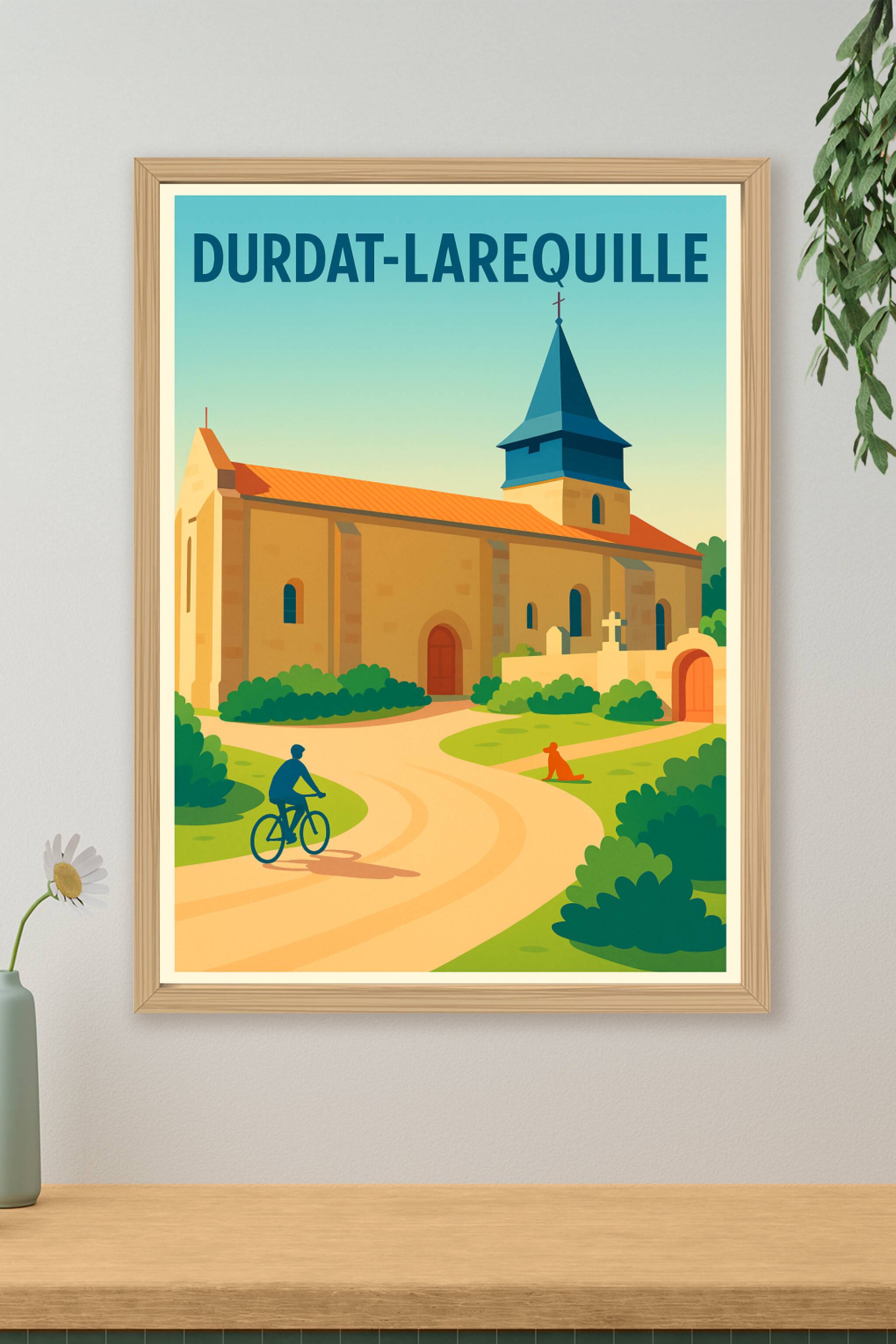 Affiche de Durdat-Larequille - Charme bucolique et traditions locales