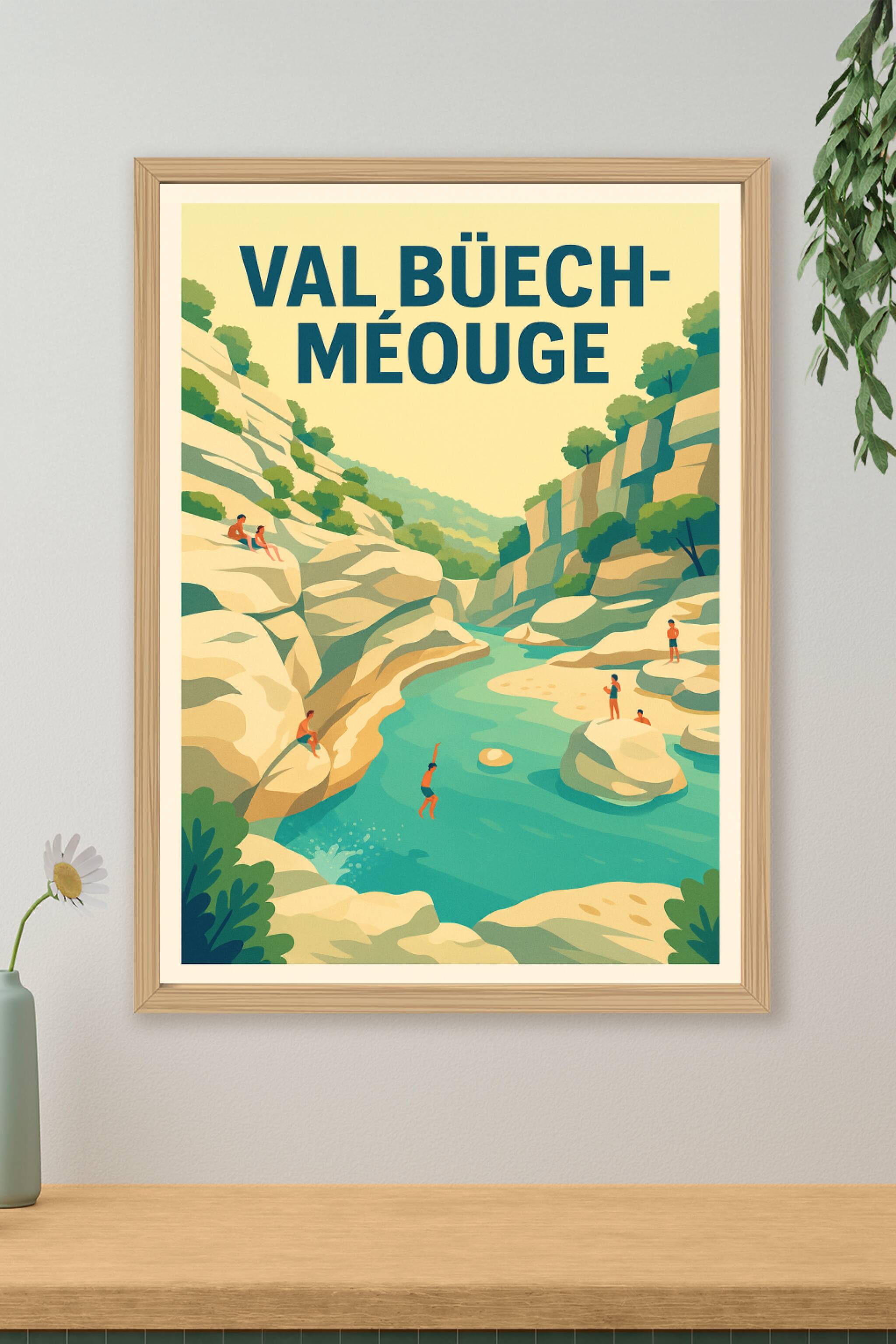 Affiche de Val Buëch-Méouge - L'évasion naturelle au cœur des gorges