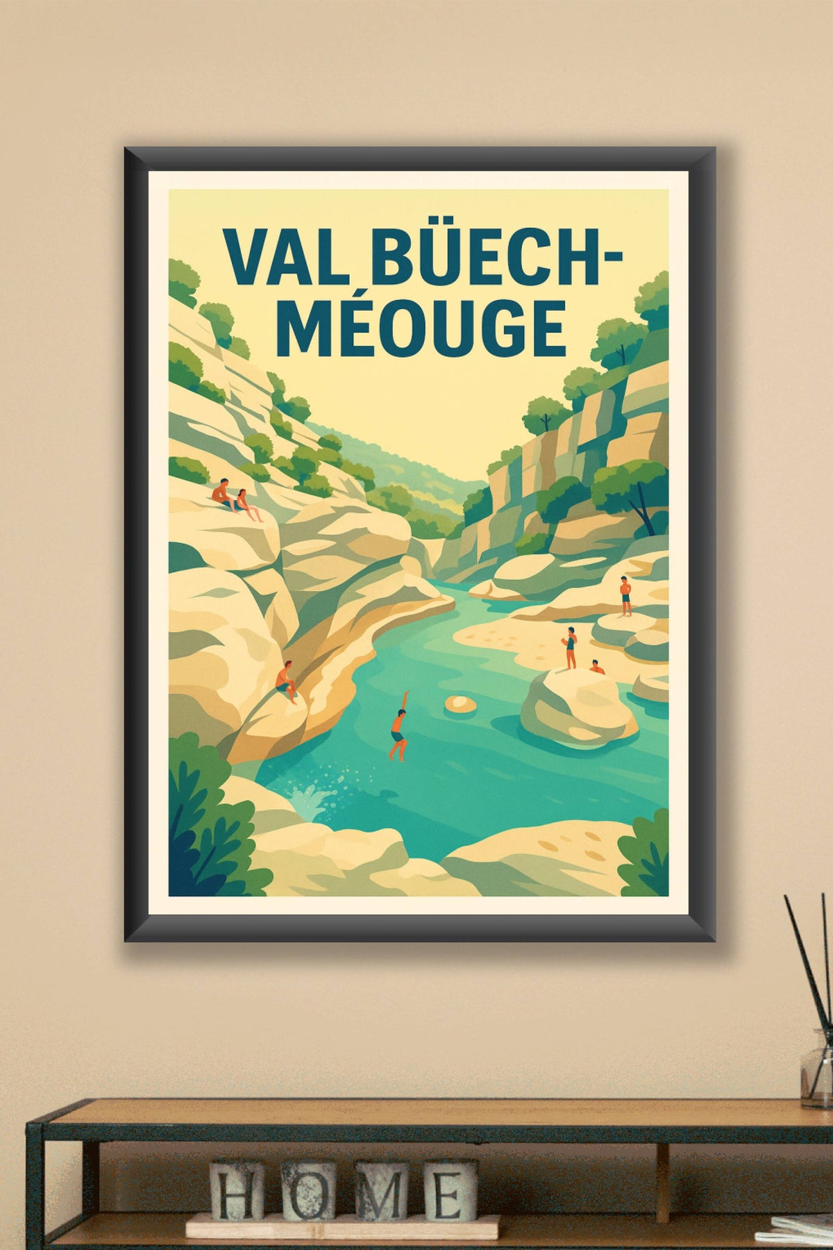 Affiche de Val Buëch-Méouge - L'évasion naturelle au cœur des gorges