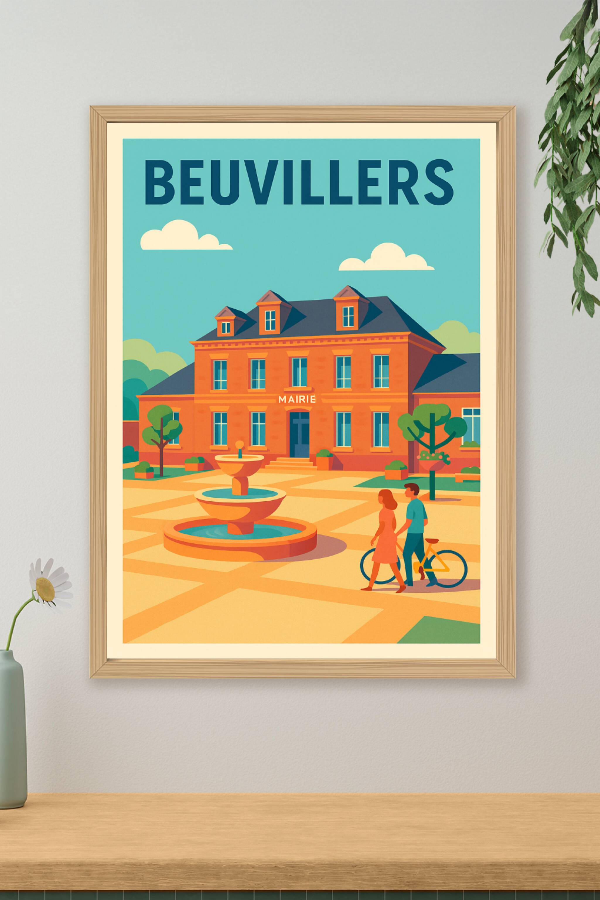 Affiche de Beuvillers - Charme paisible et convivialité locale