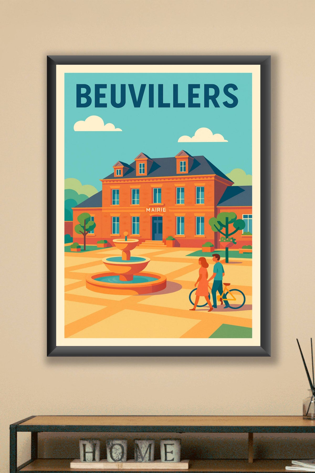 Affiche de Beuvillers - Charme paisible et convivialité locale