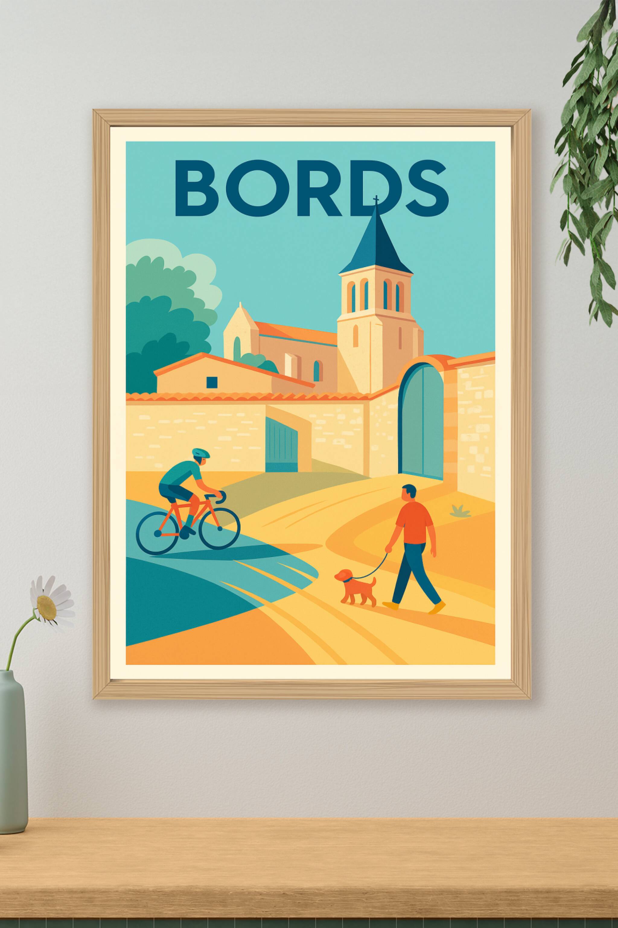 Affiche de Bords - L'art de la balade au cœur du village