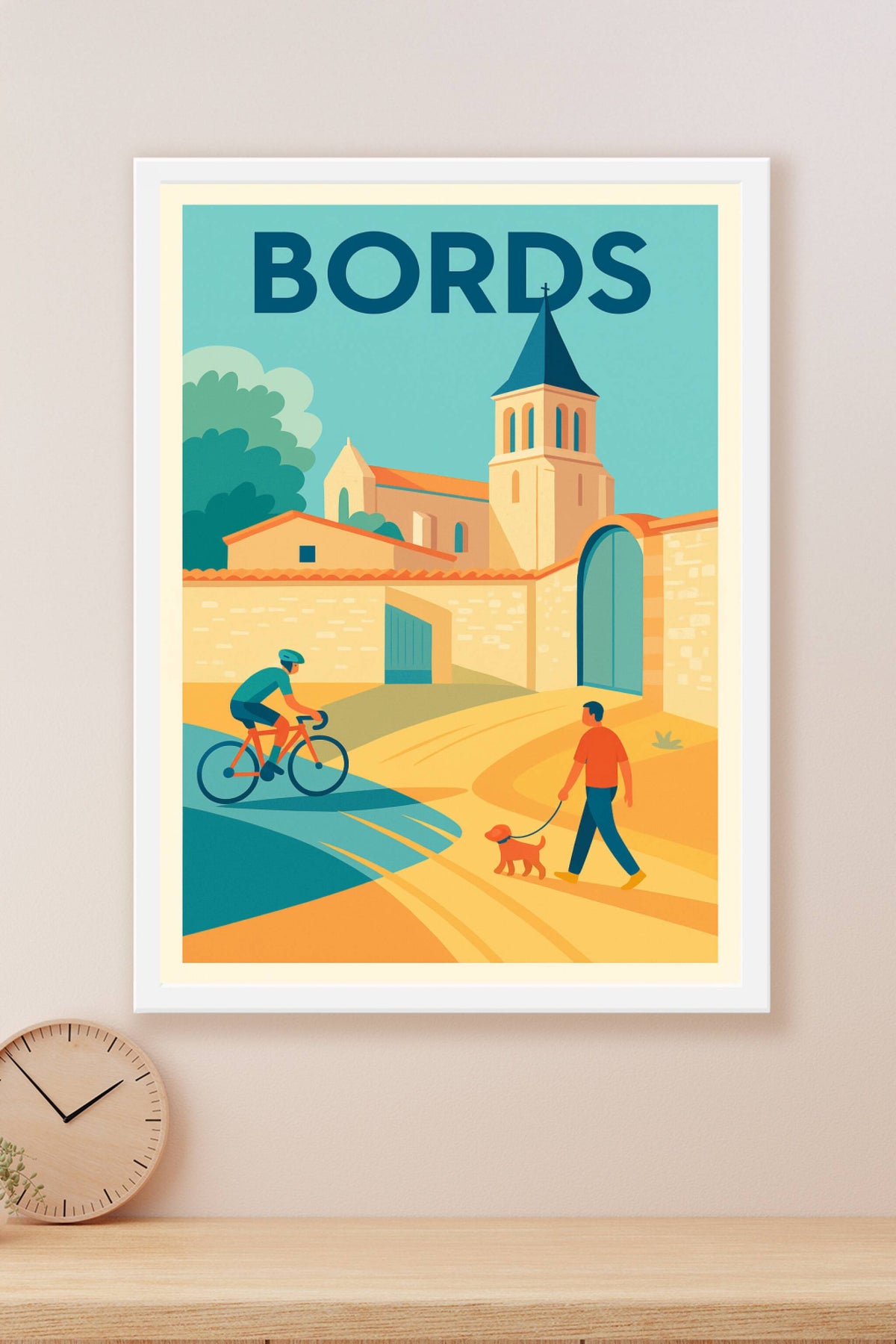 Affiche de Bords - L'art de la balade au cœur du village