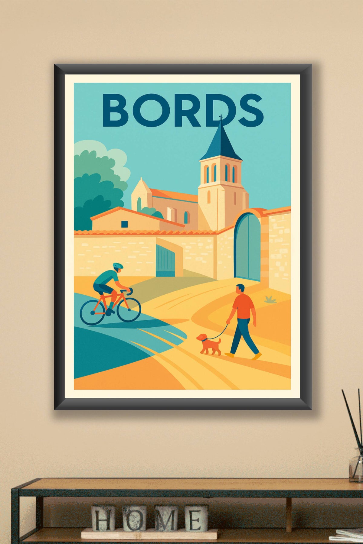 Affiche de Bords - L'art de la balade au cœur du village