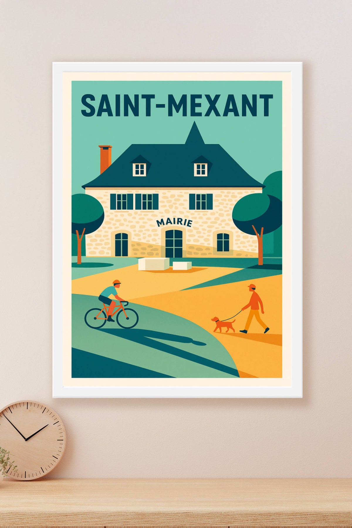 Affiche de Saint-Mexant - L’authenticité au cœur du village