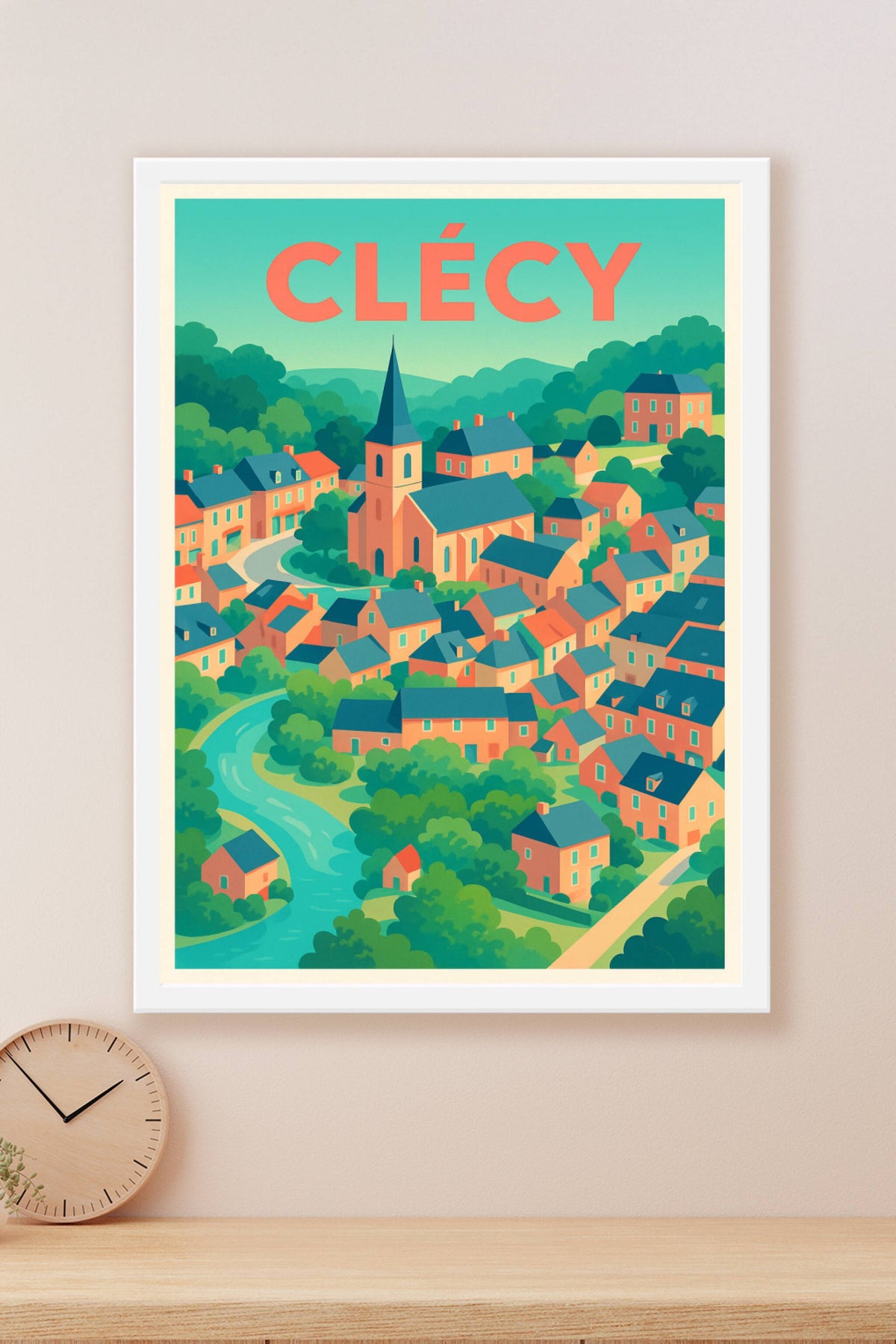 Affiche de Clécy - Charme bucolique au cœur de la Suisse Normande