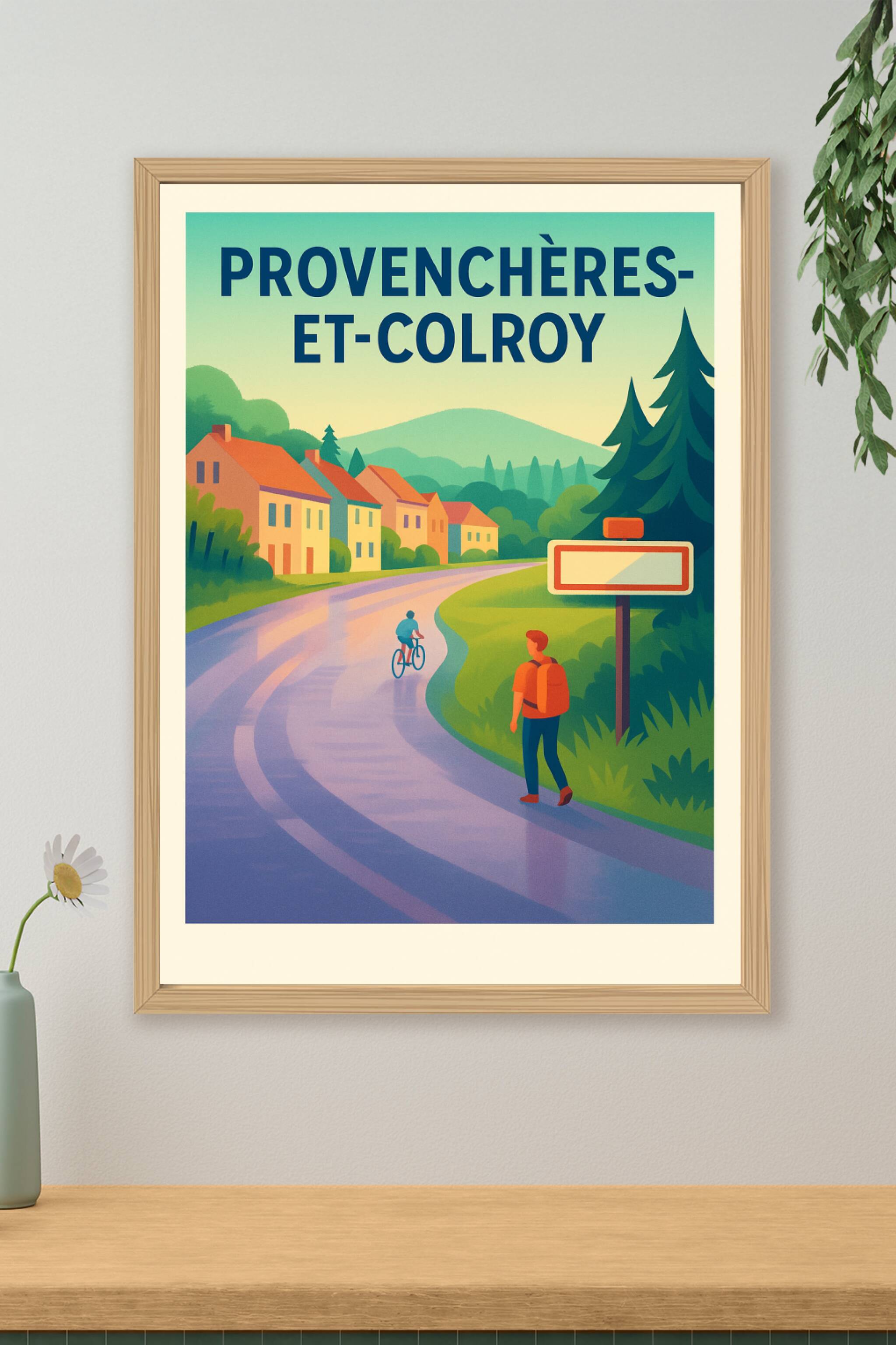 Affiche de Provenchères-et-Colroy - Escapade nature et douceur de vivre