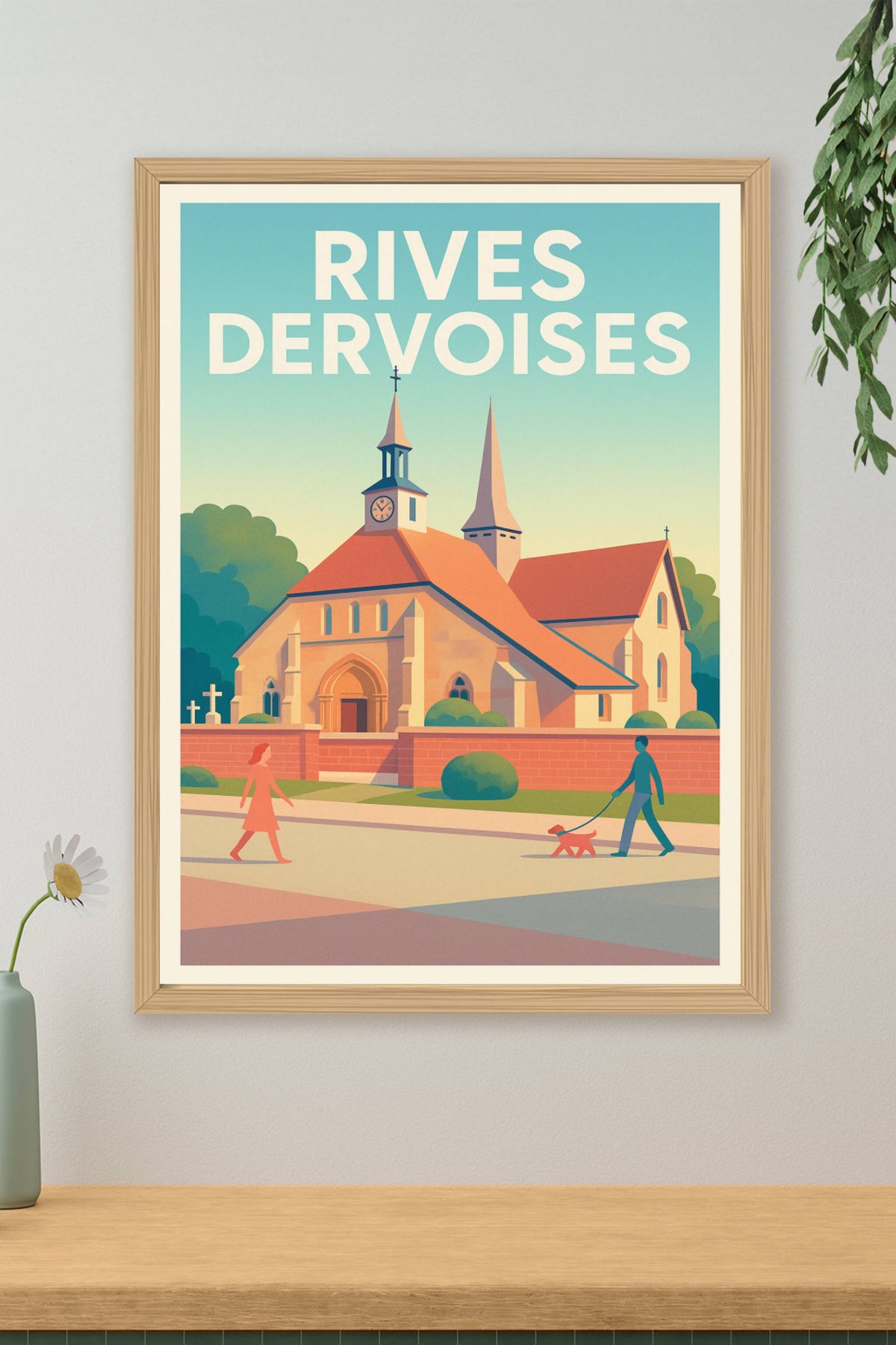 Affiche de Rives Dervoises - Charme et sérénité au cœur du village