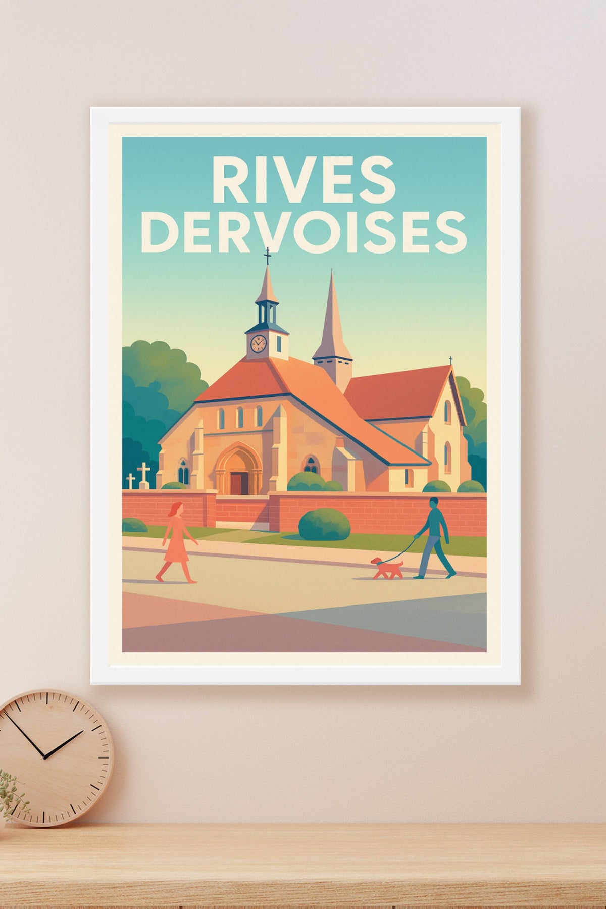 Affiche de Rives Dervoises - Charme et sérénité au cœur du village