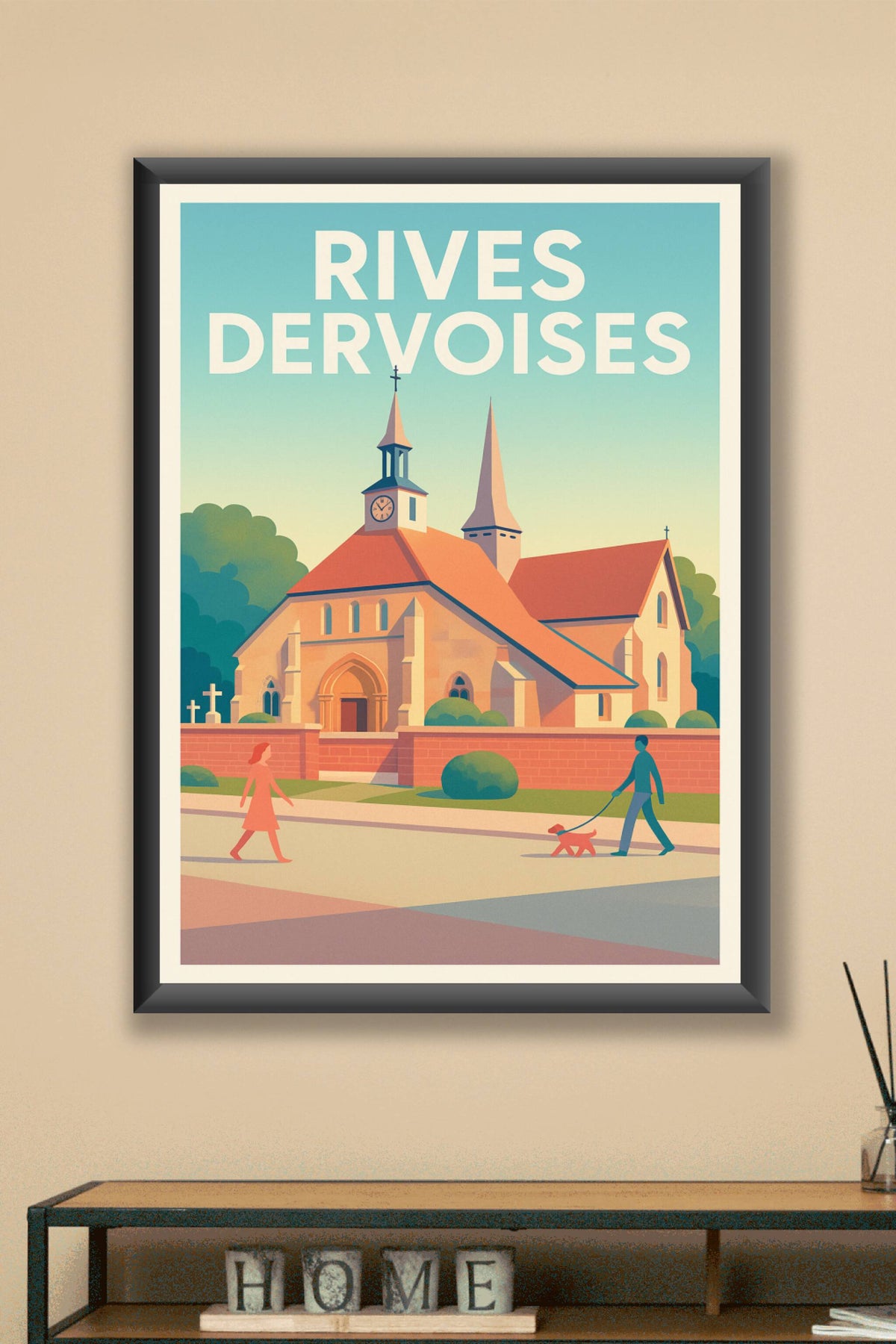 Affiche de Rives Dervoises - Charme et sérénité au cœur du village