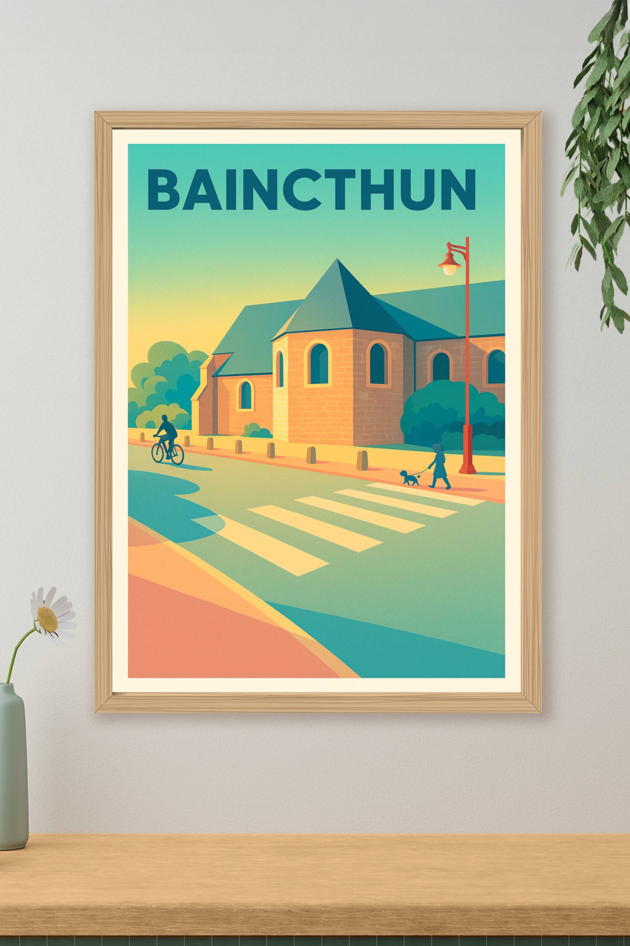 Affiche de Baincthun - Charme paisible et architecture locale