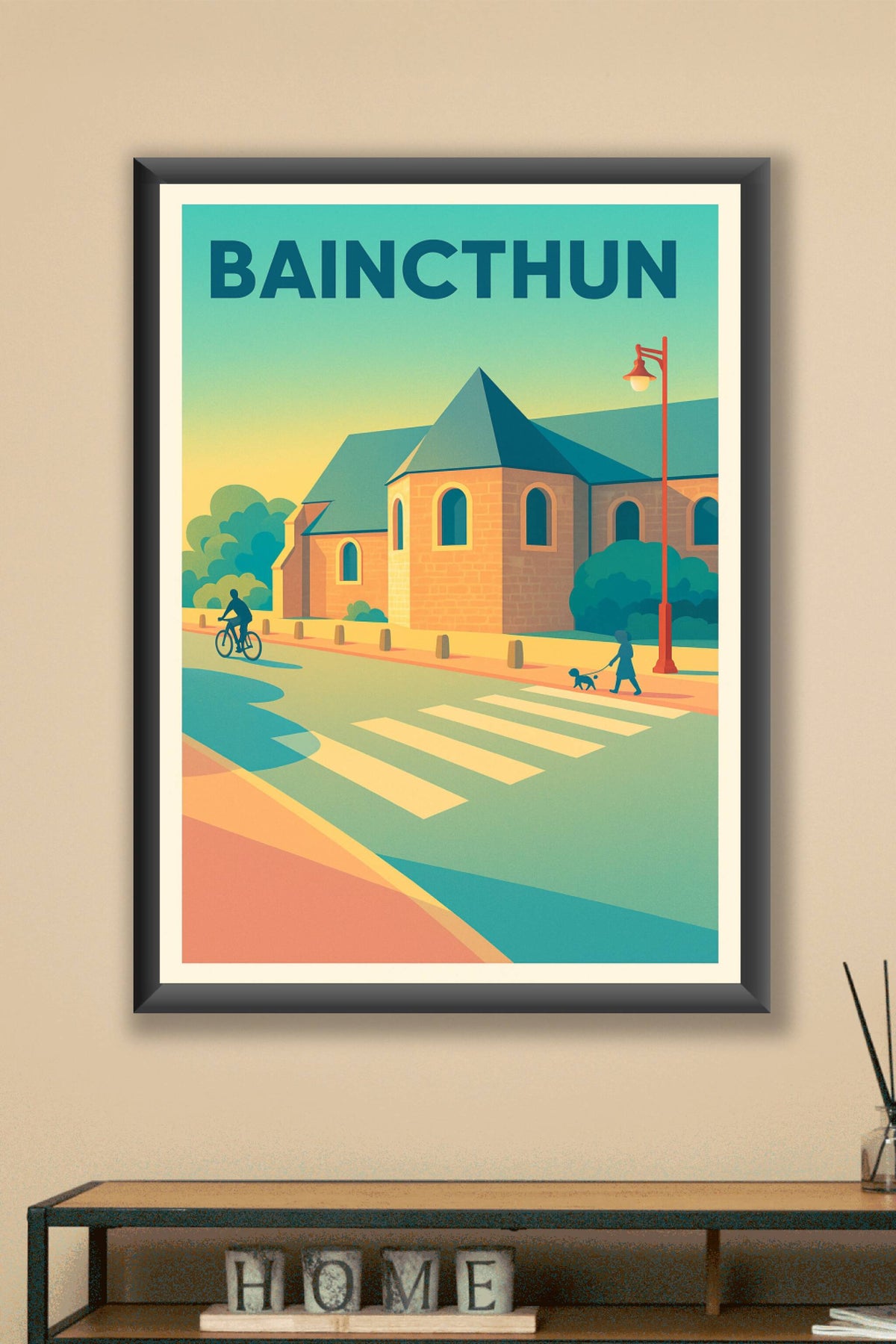 Affiche de Baincthun - Charme paisible et architecture locale
