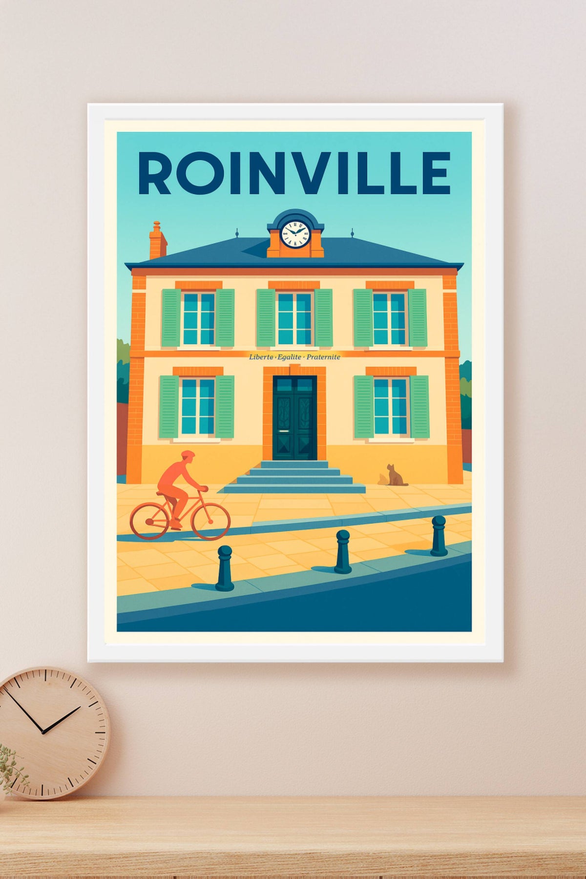 Affiche de Roinville - L'élégance tranquille au cœur du village