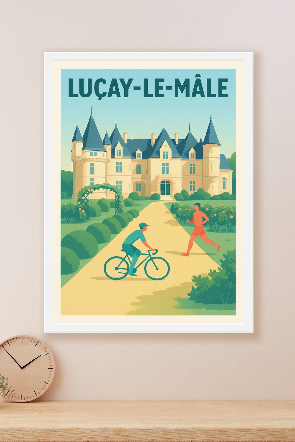 Affiche de Luçay-le-Mâle - Charme et détente au cœur du château