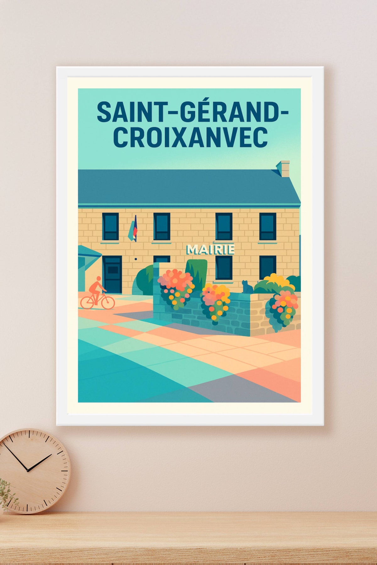 Affiche de Saint-Gérand-Croixanvec - Charme et sérénité au cœur de la mairie