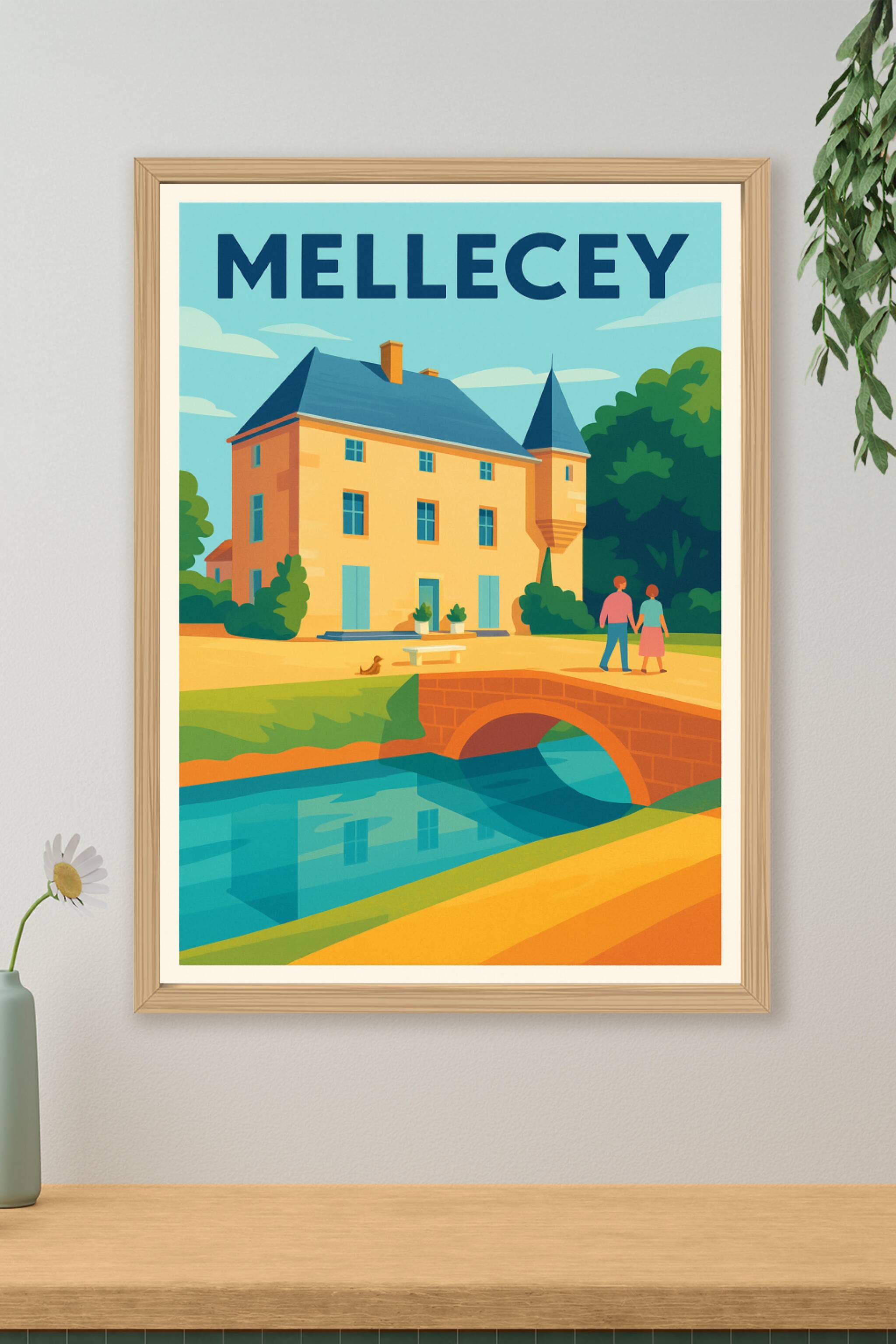 Affiche de Mellecey - Charme et Sérénité au Cœur de la Bourgogne