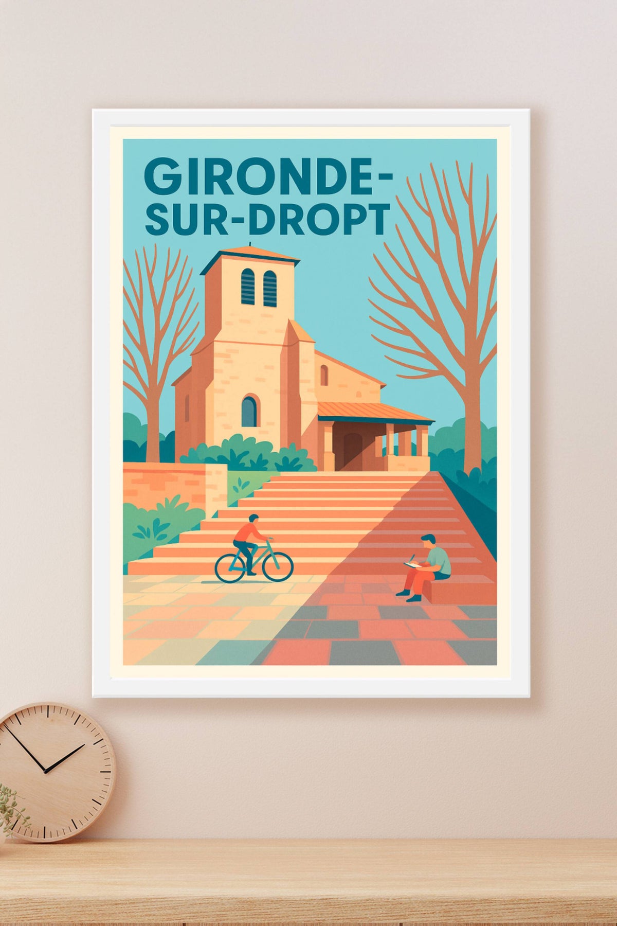 Affiche de Gironde-sur-Dropt - Charme et Sérénité au Cœur de la Dordogne