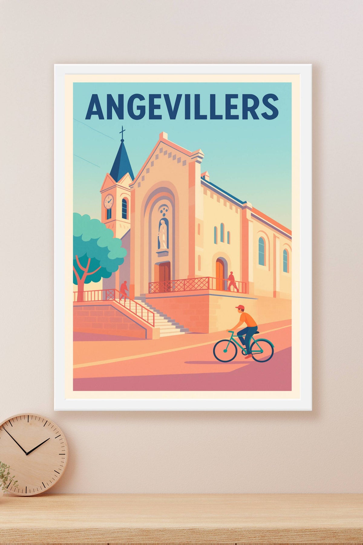 Affiche de Angevillers - Charme architectural et douceur de vivre