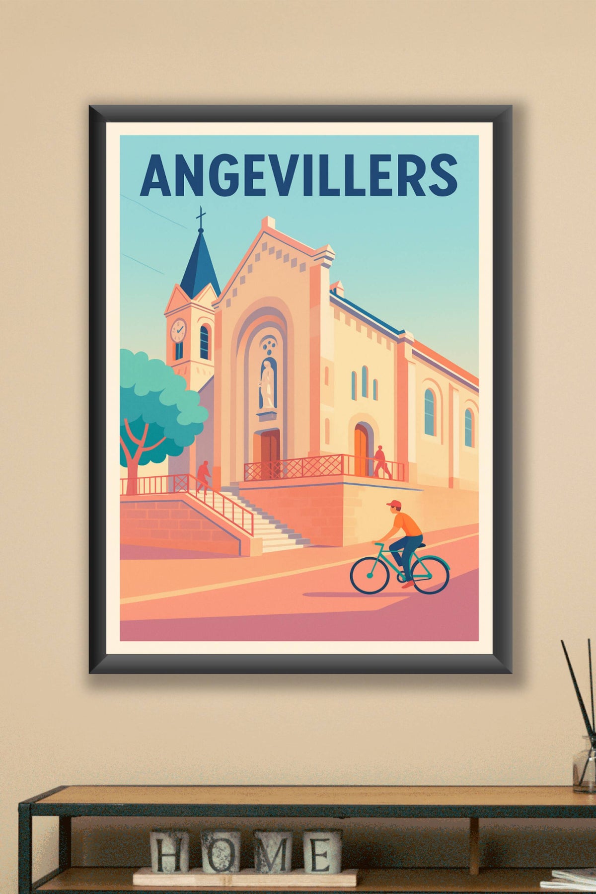 Affiche de Angevillers - Charme architectural et douceur de vivre