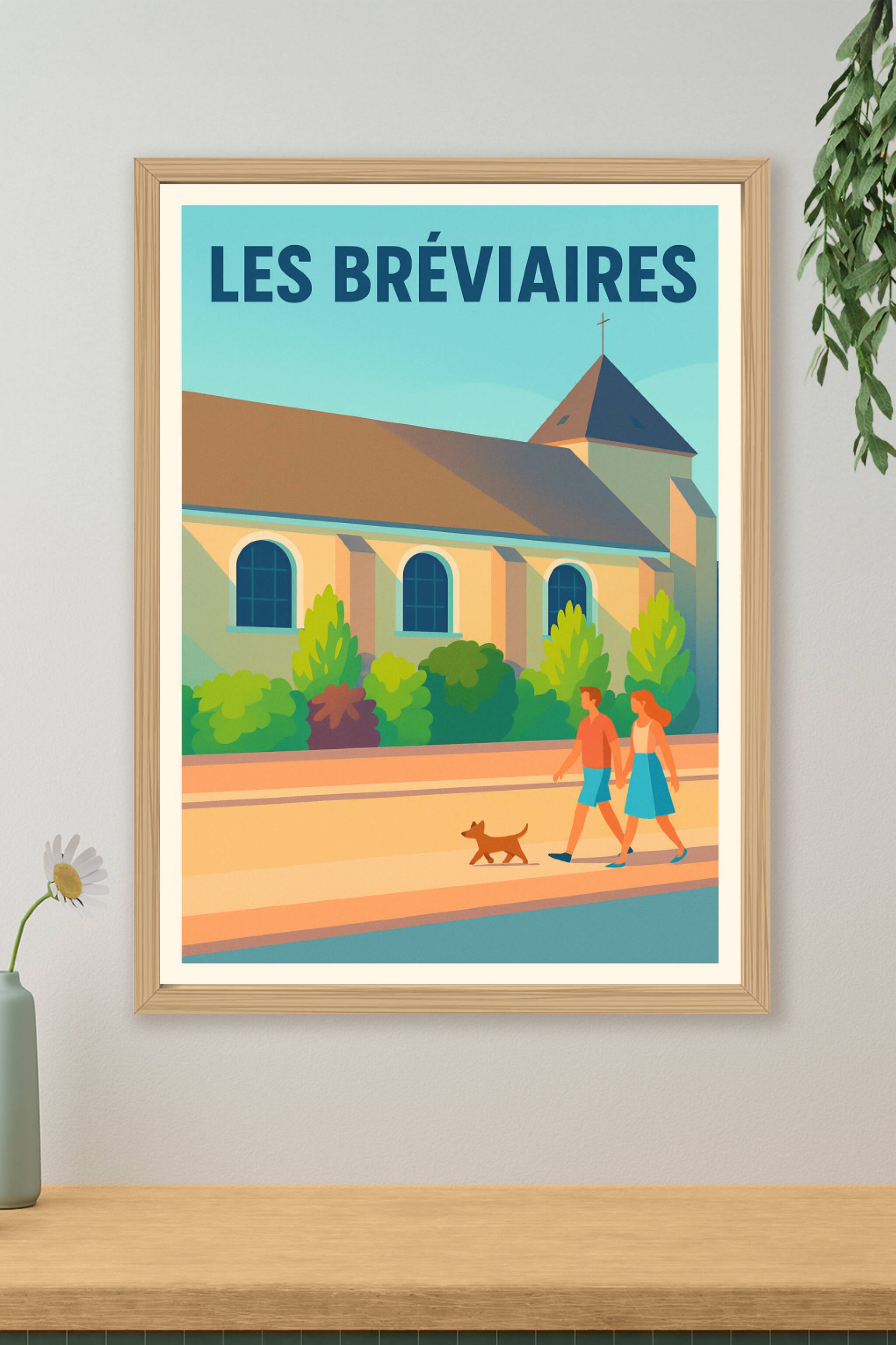 Affiche de Les Bréviaires - Promenade paisible au cœur du village