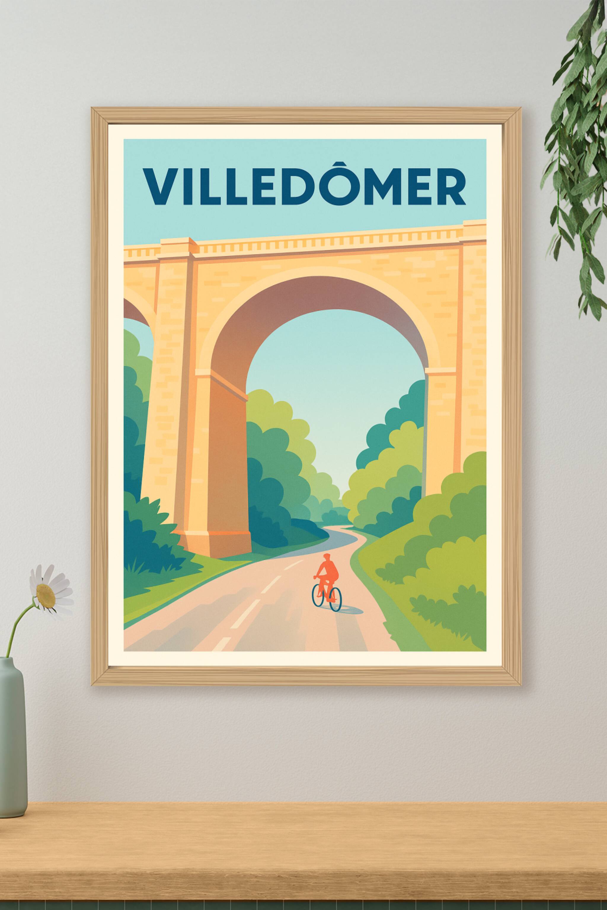 Affiche de Villedômer - L'escapade nature pleine de charme