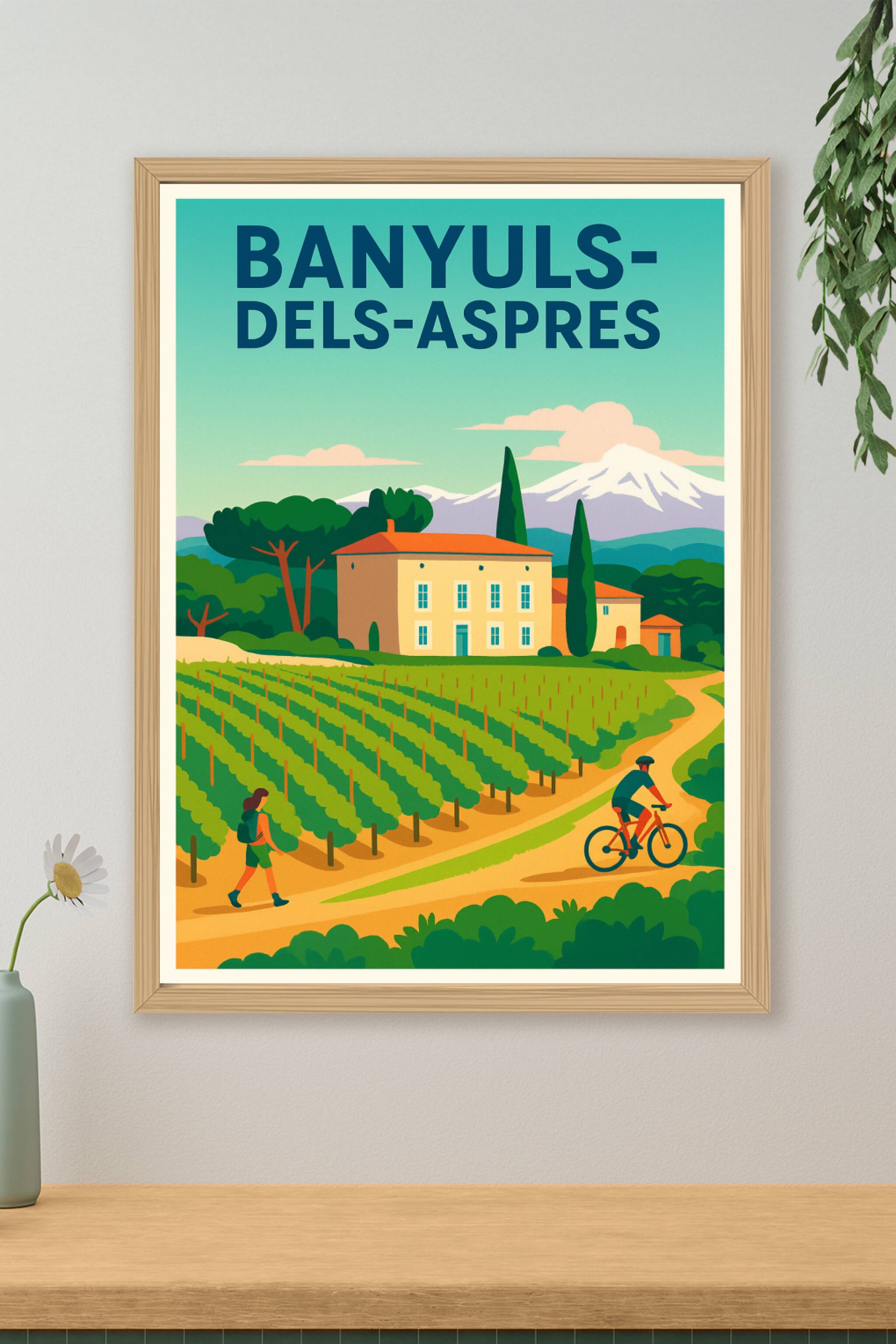 Affiche de Banyuls-dels-Aspres - Évasion au cœur des vignobles catalans