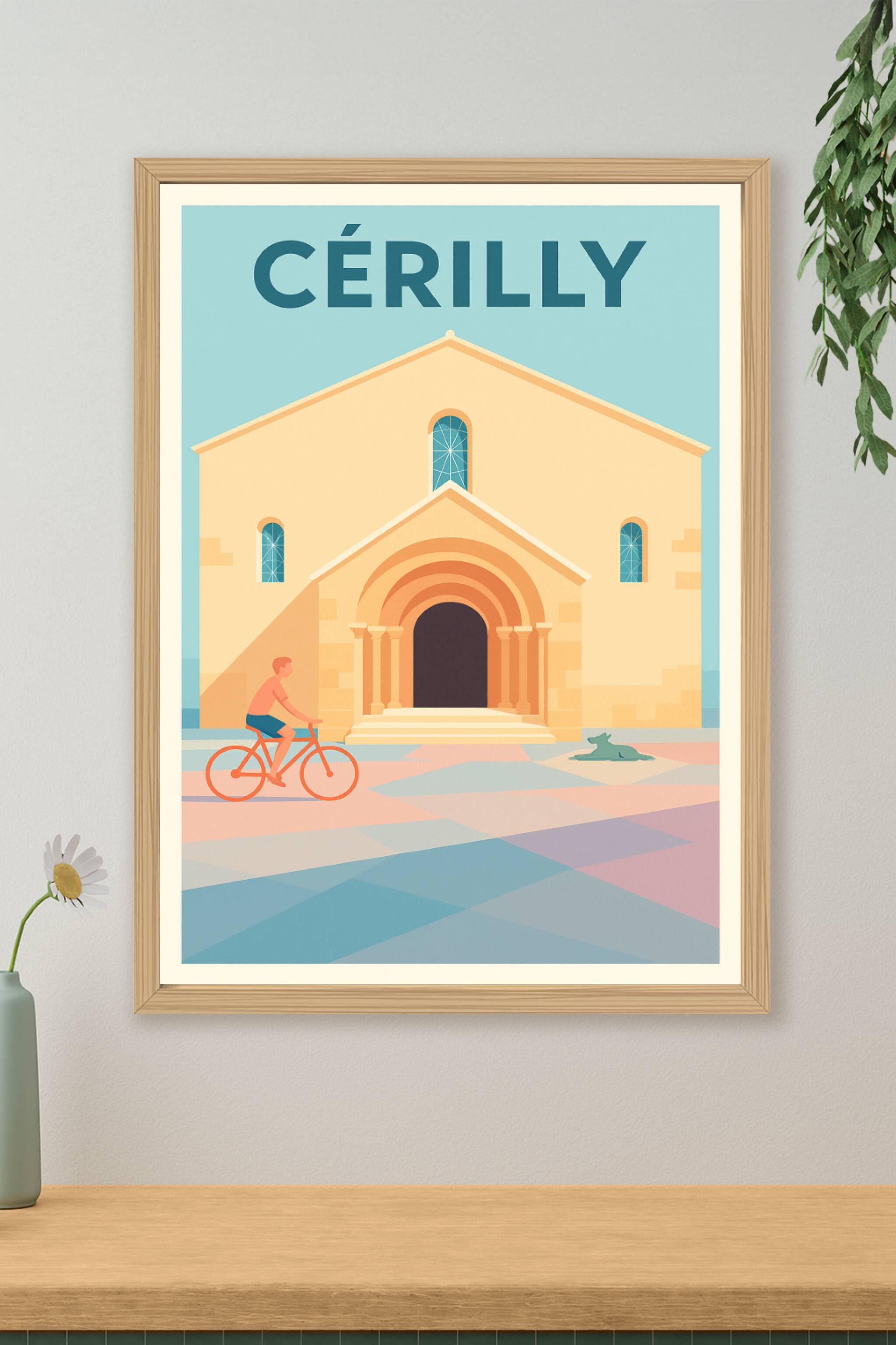 Affiche de Cérilly - Charme et douceur au cœur de la ville