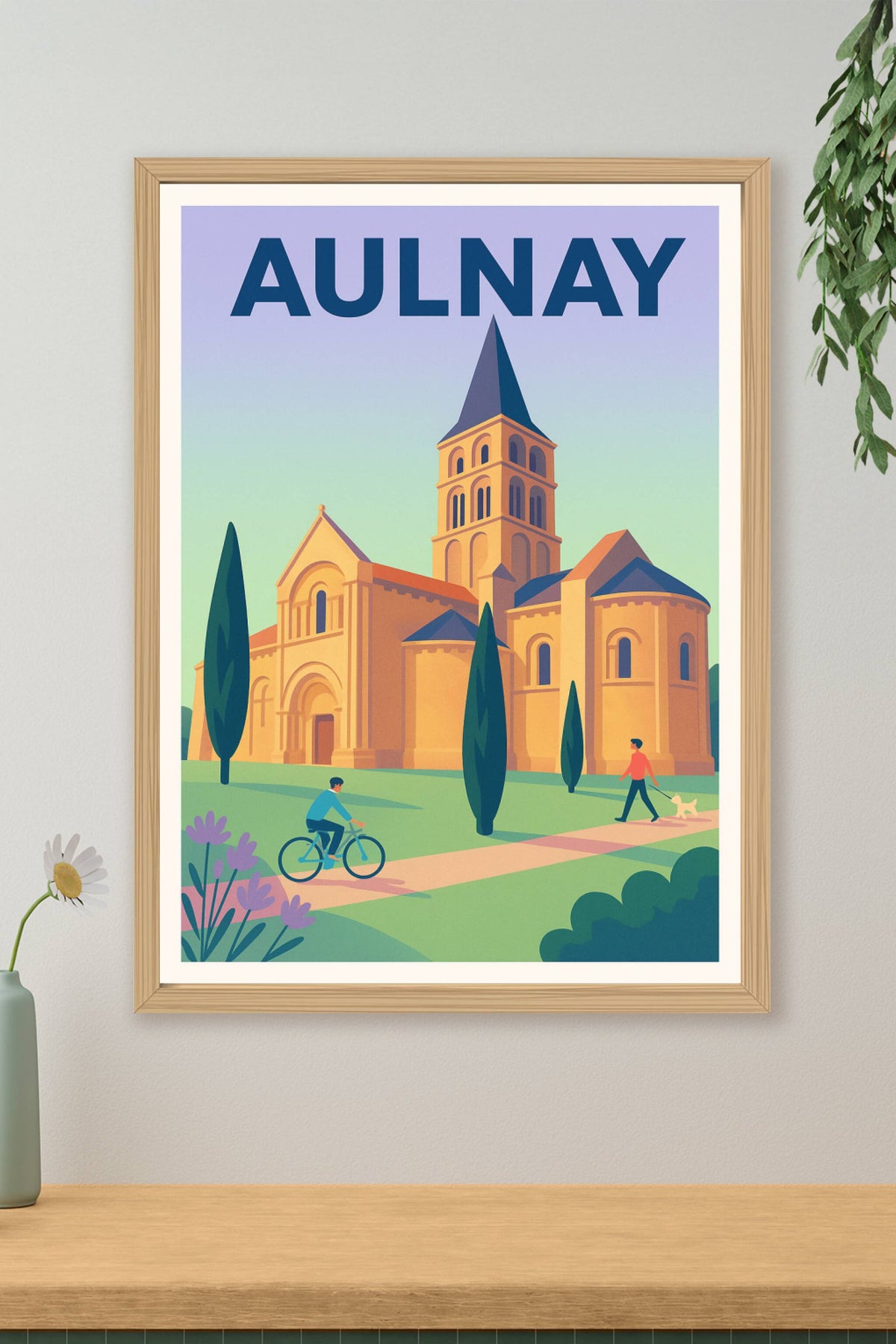 Affiche de Aulnay - Un coin de sérénité urbaine
