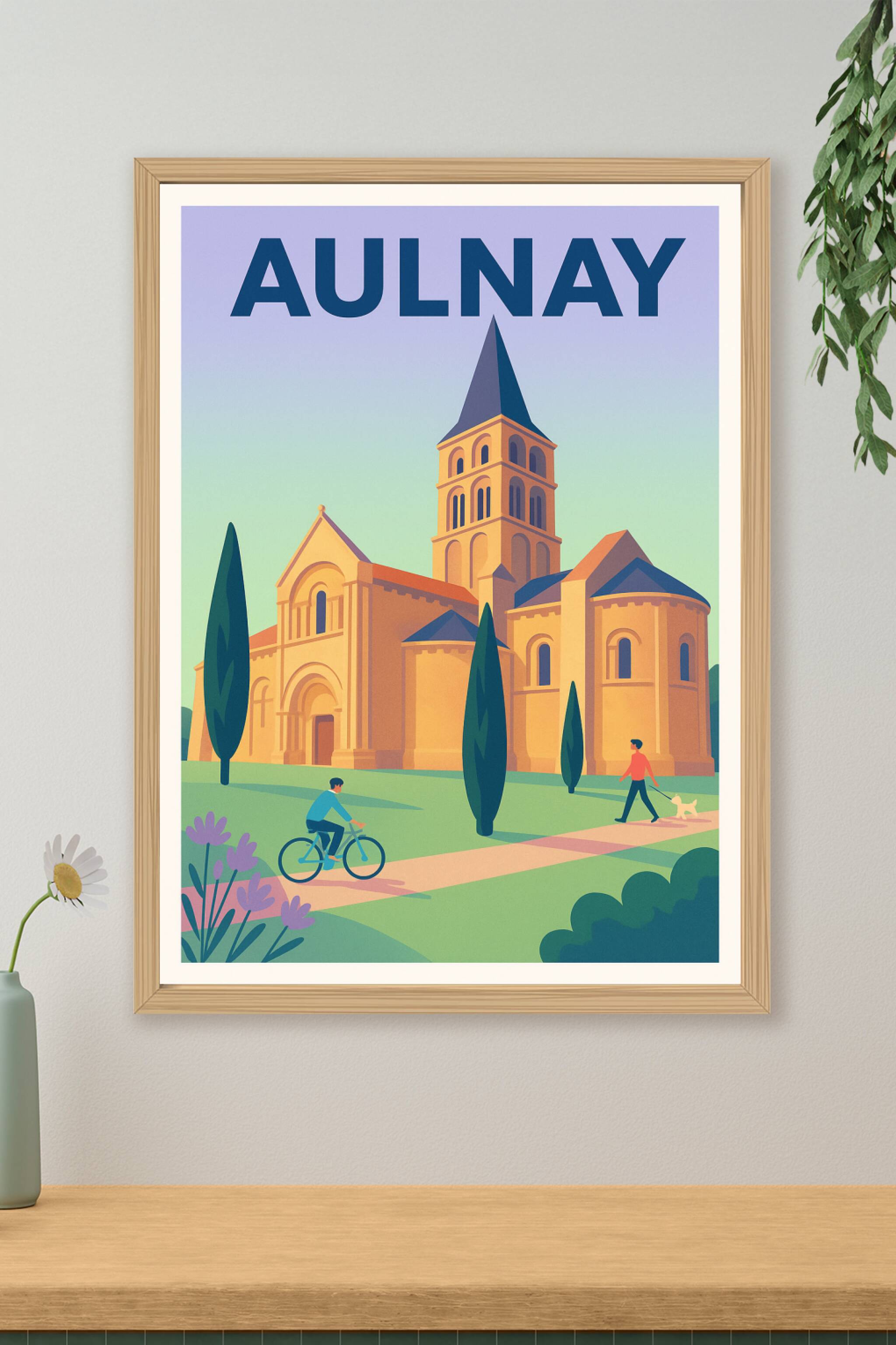 Affiche de Aulnay - Un coin de sérénité urbaine