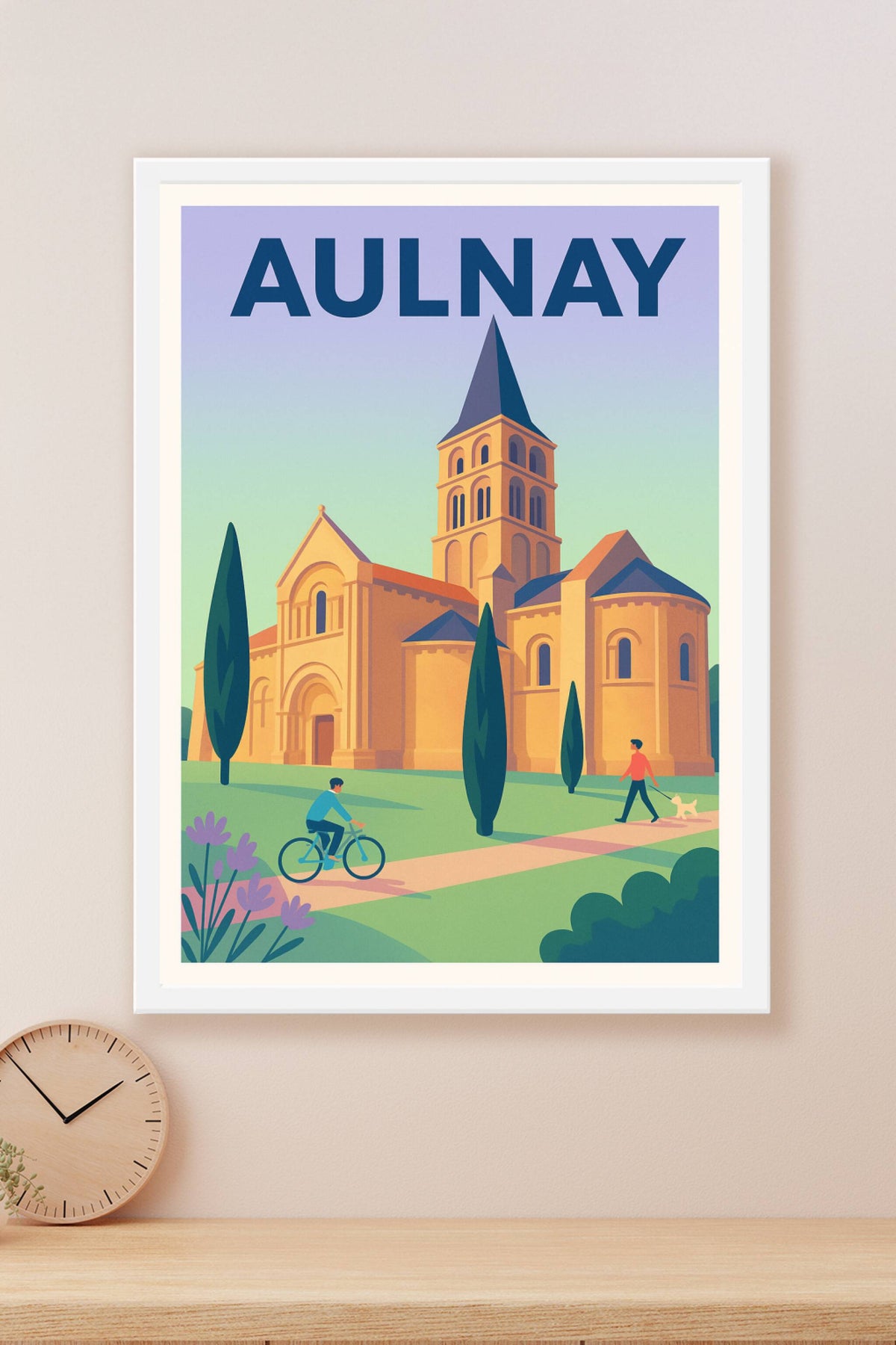 Affiche de Aulnay - Un coin de sérénité urbaine