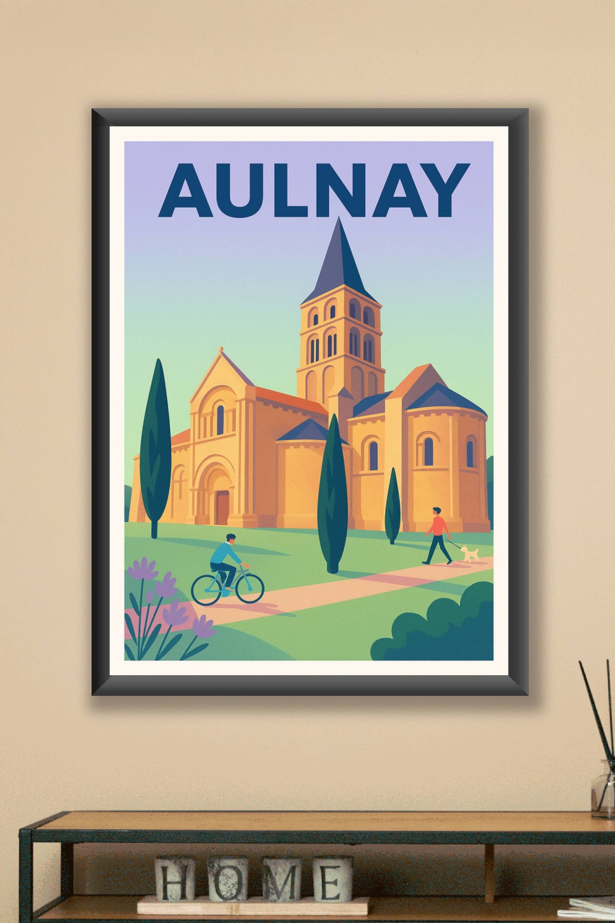 Affiche de Aulnay - Un coin de sérénité urbaine