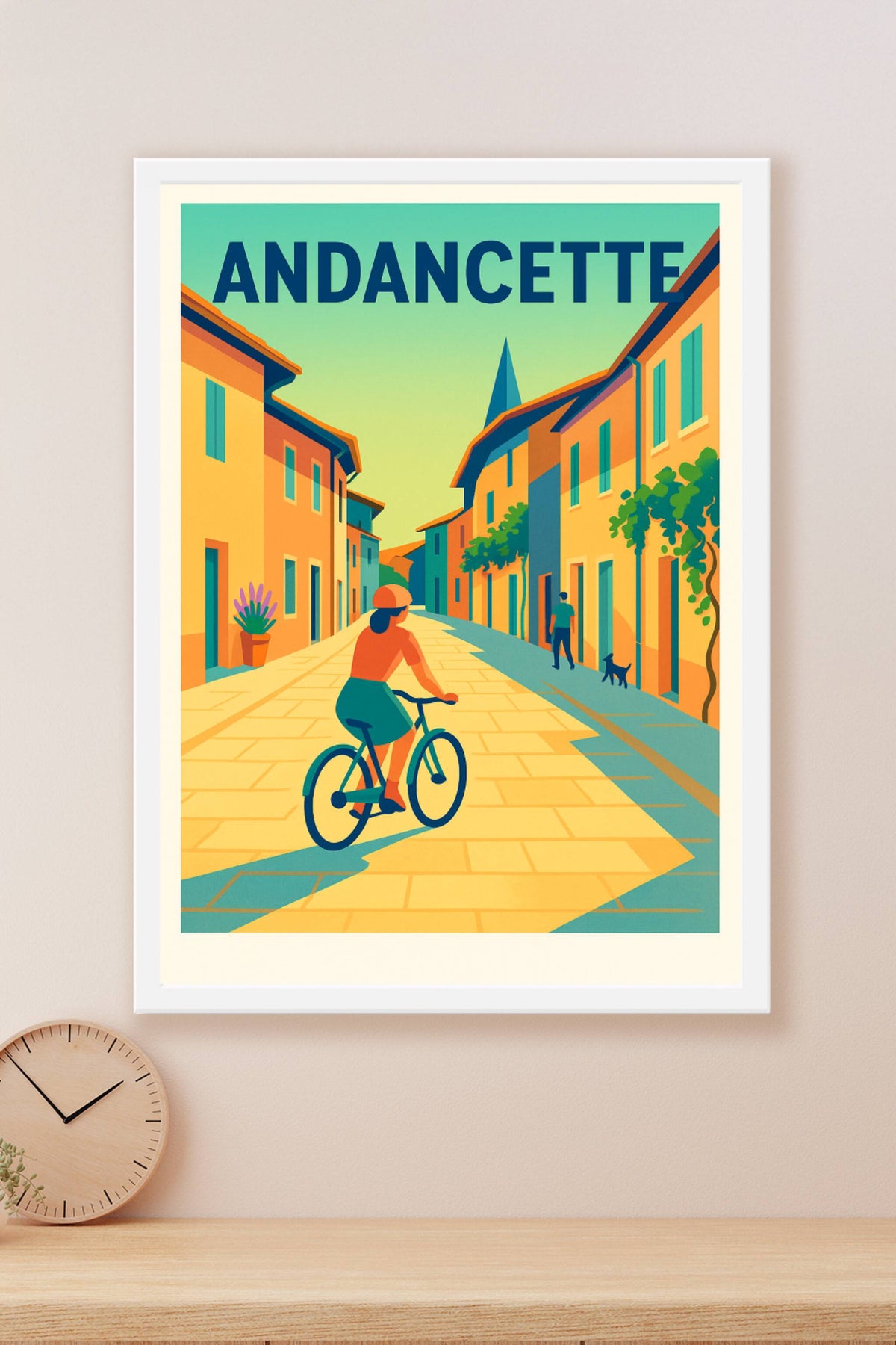 Affiche de Andancette - Douce balade au cœur du village