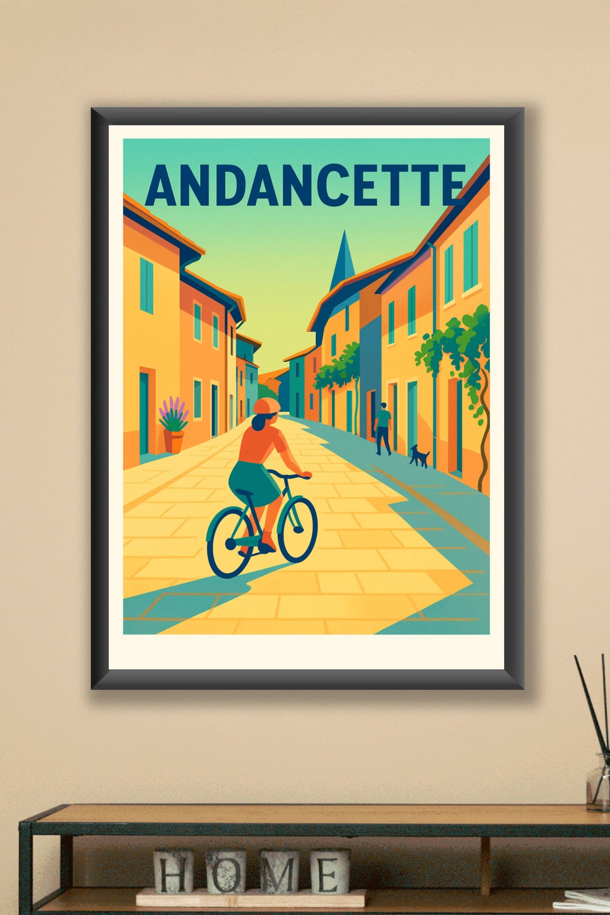 Affiche de Andancette - Douce balade au cœur du village