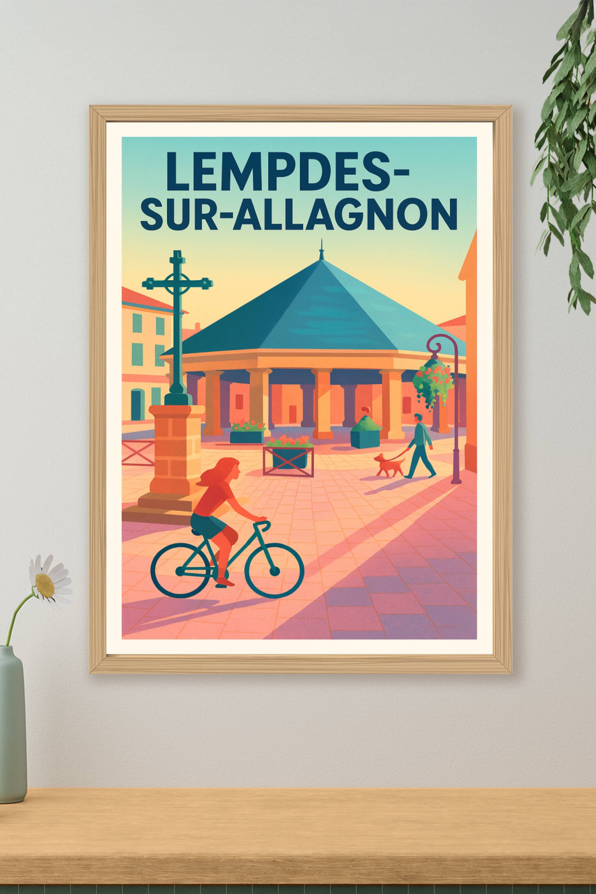 Affiche de Lempdes-sur-Allagnon - Charme et douceur au cœur du village