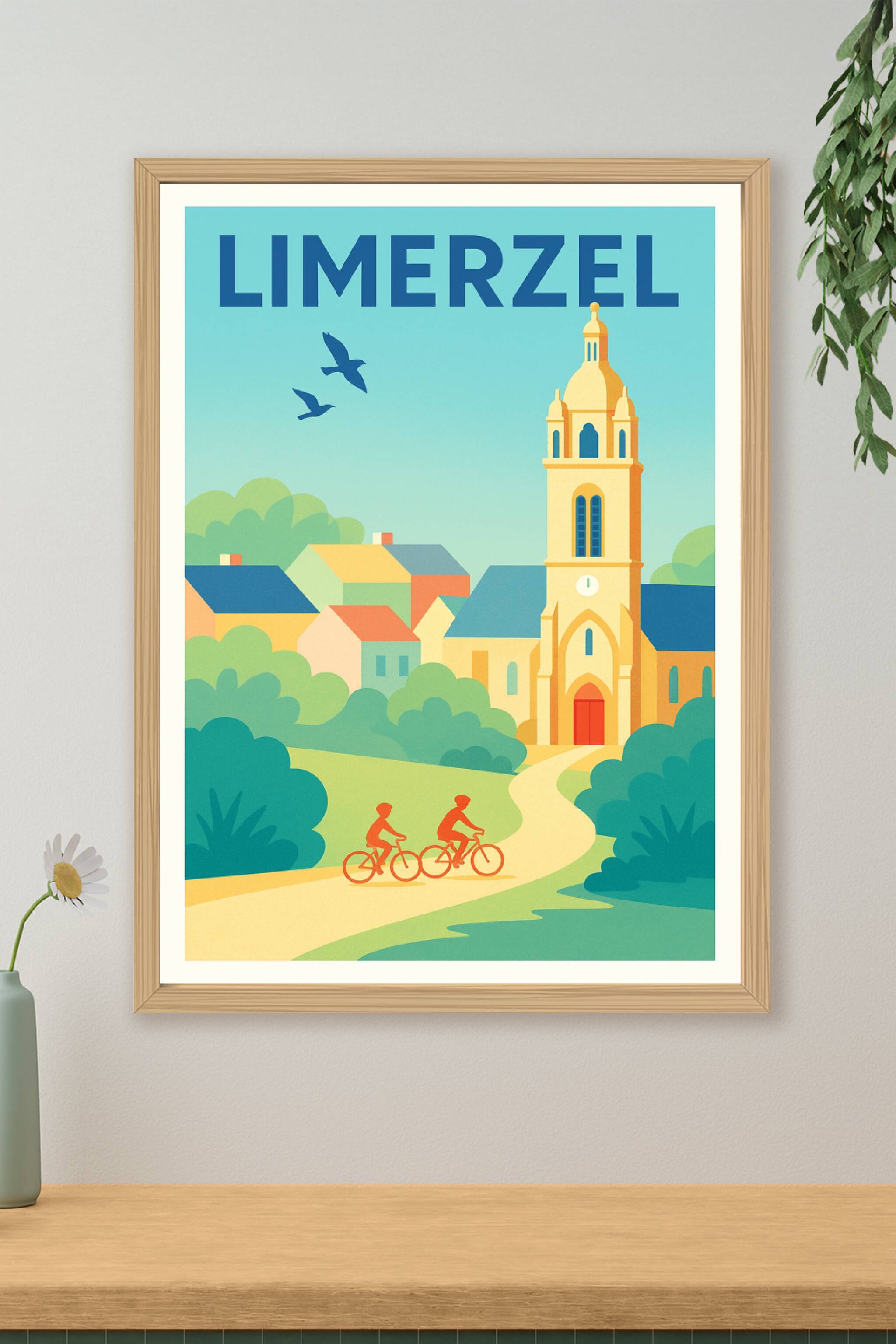 Affiche de Limerzel - Charme paisible et patrimoine authentique