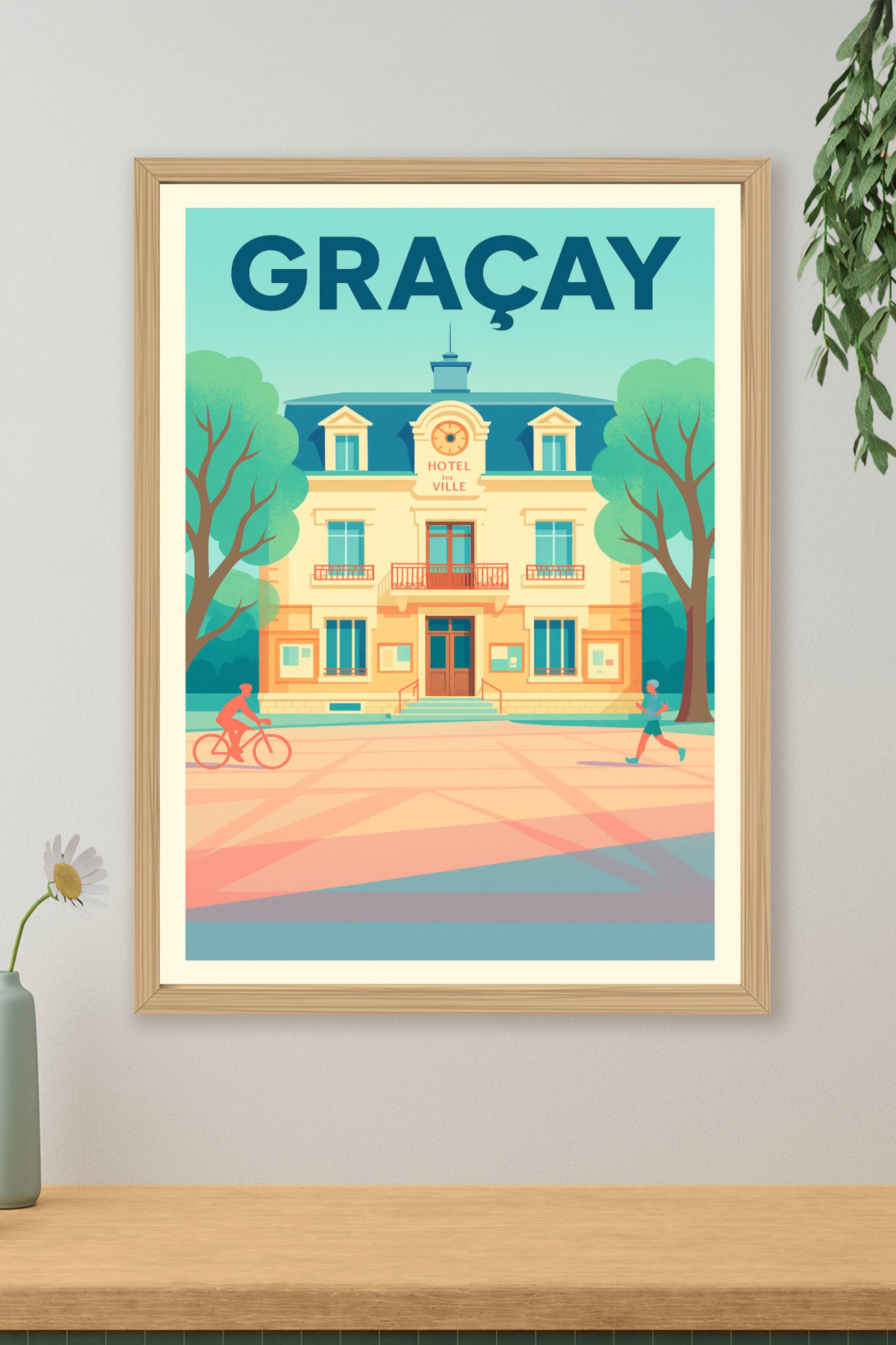 Affiche de Graçay - L'âme tranquille de la mairie