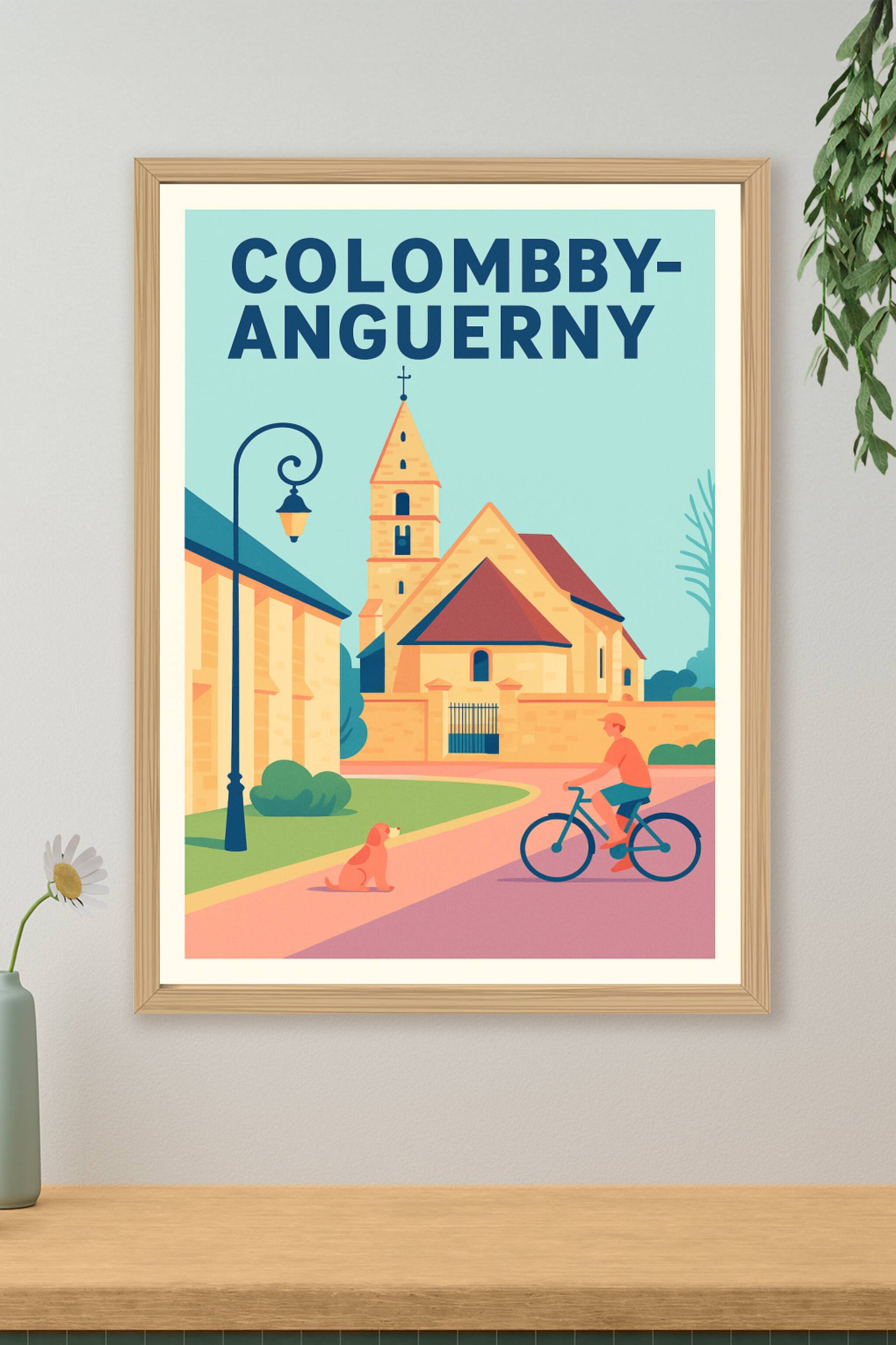 Affiche de Colomby-Anguerny - Charmante balade au cœur du village