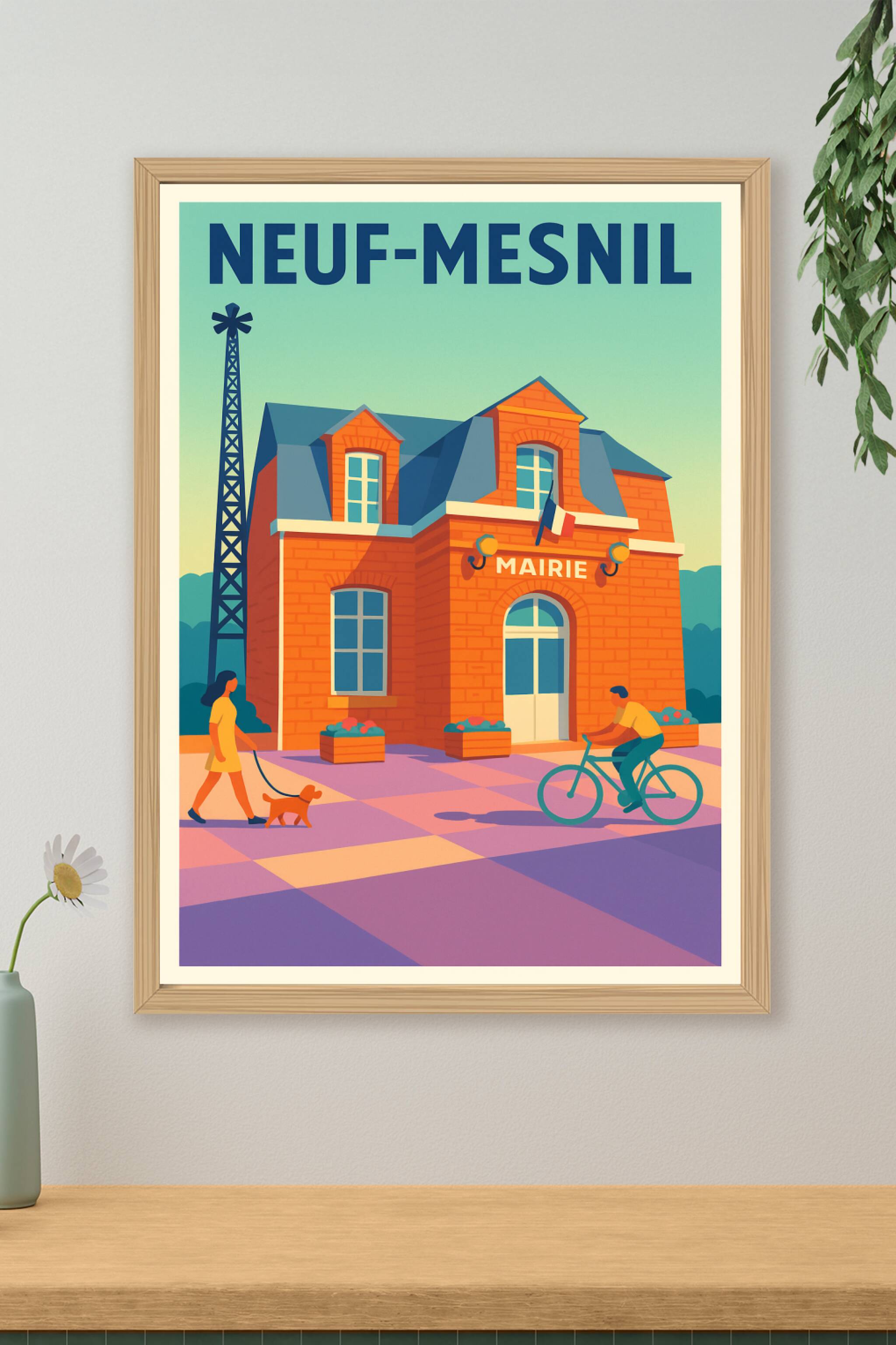 Affiche de Neuf-Mesnil - Charme paisible du cœur de village