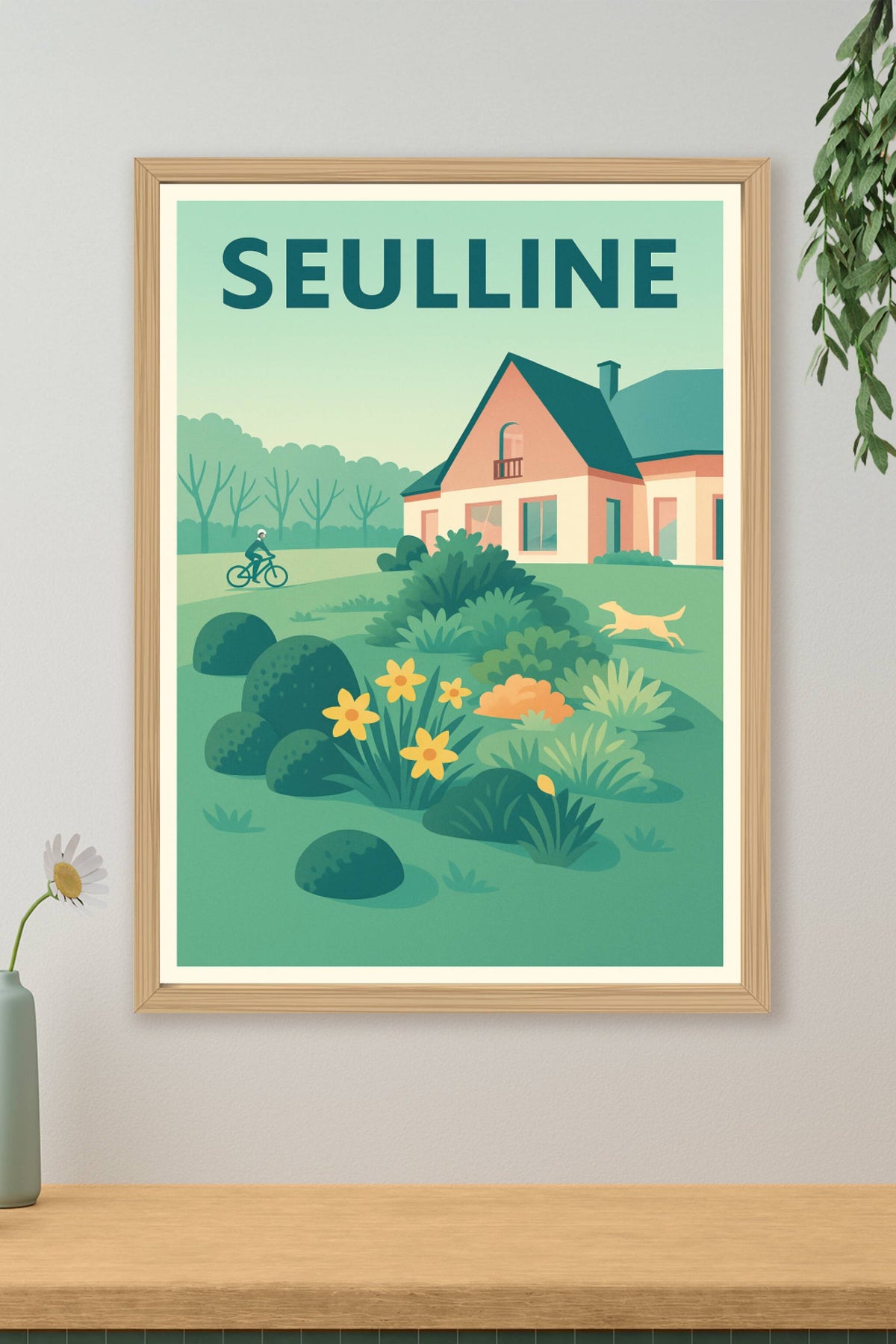 Affiche de Seulline - Charme bucolique et douceur de vie
