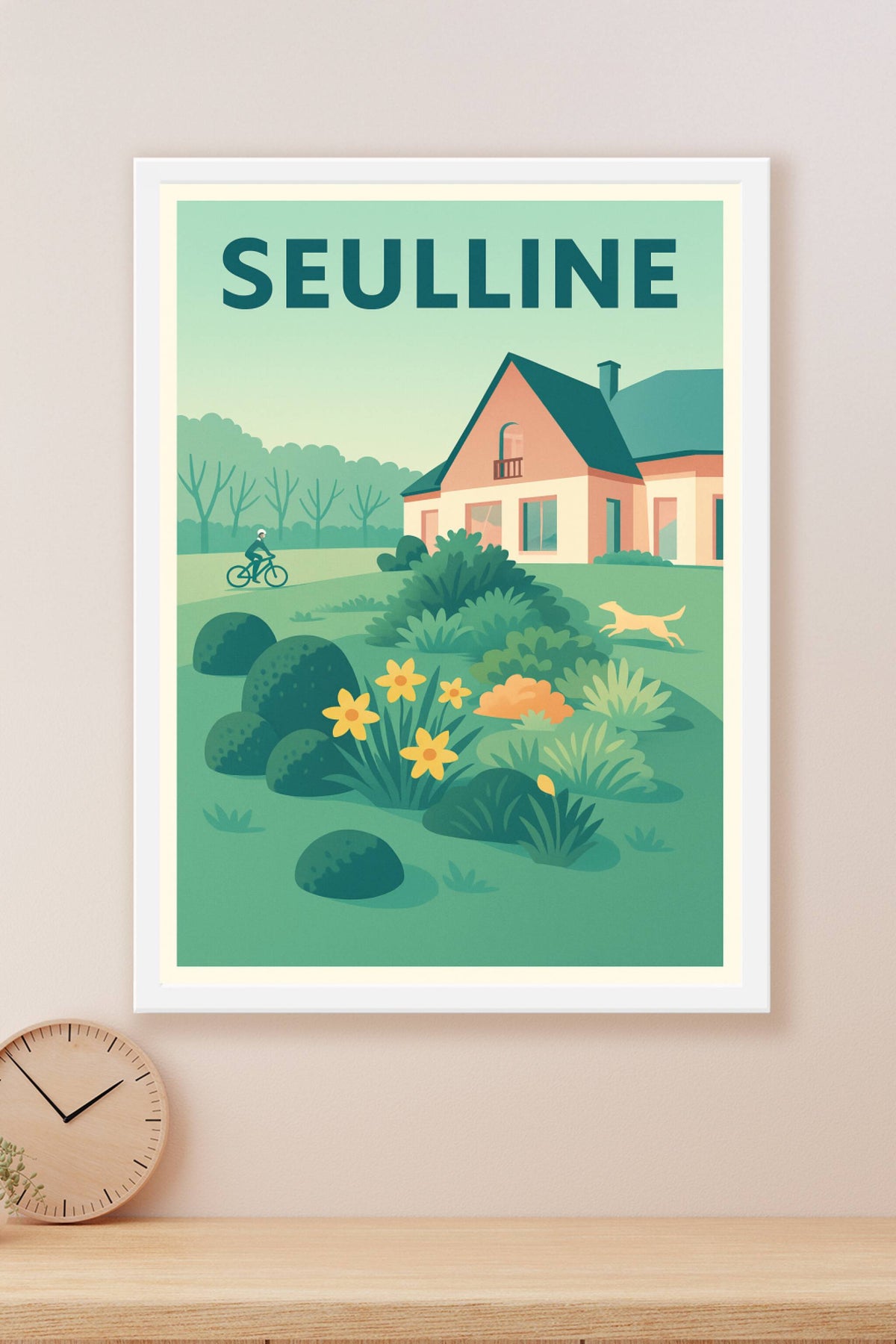 Affiche de Seulline - Charme bucolique et douceur de vie