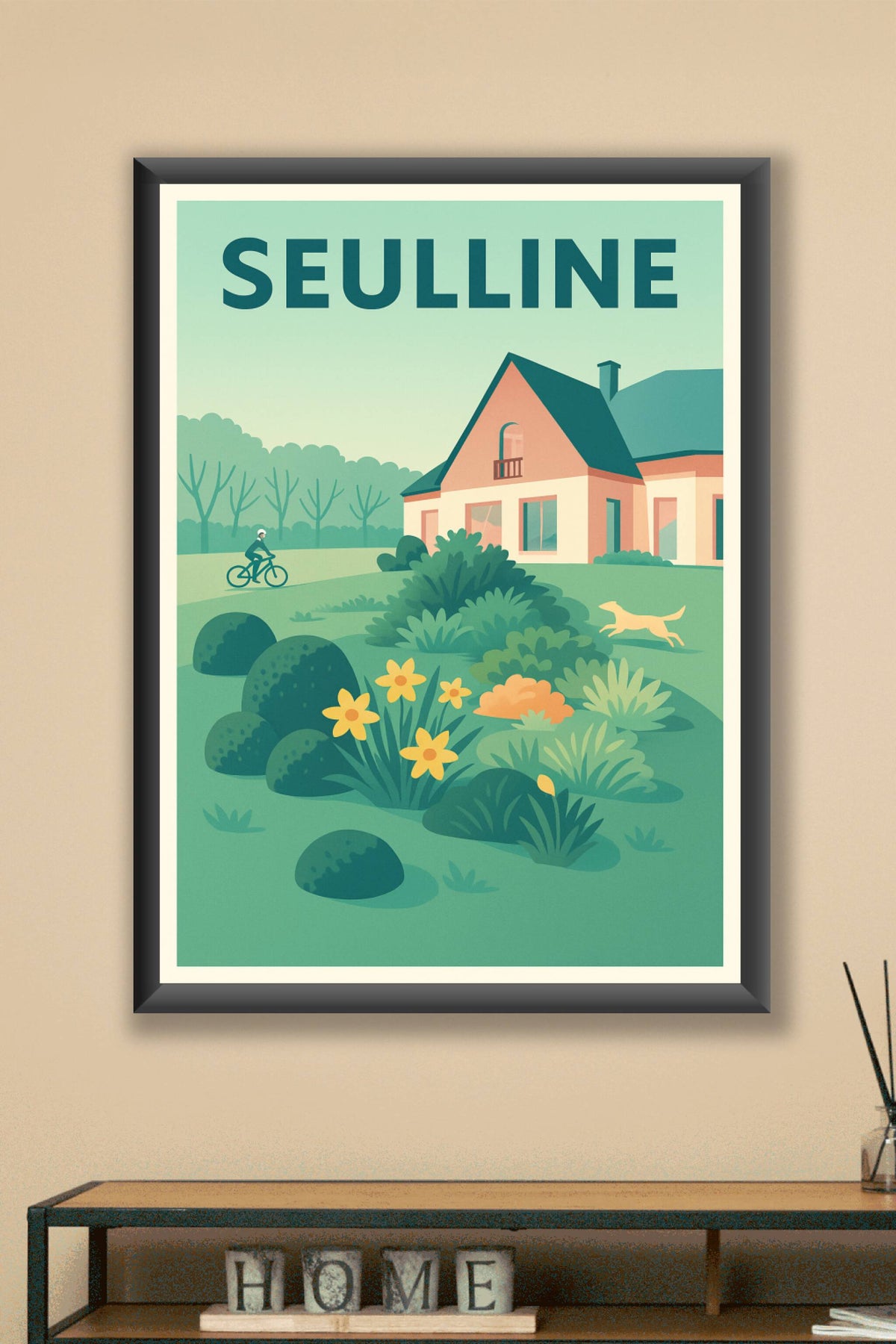 Affiche de Seulline - Charme bucolique et douceur de vie