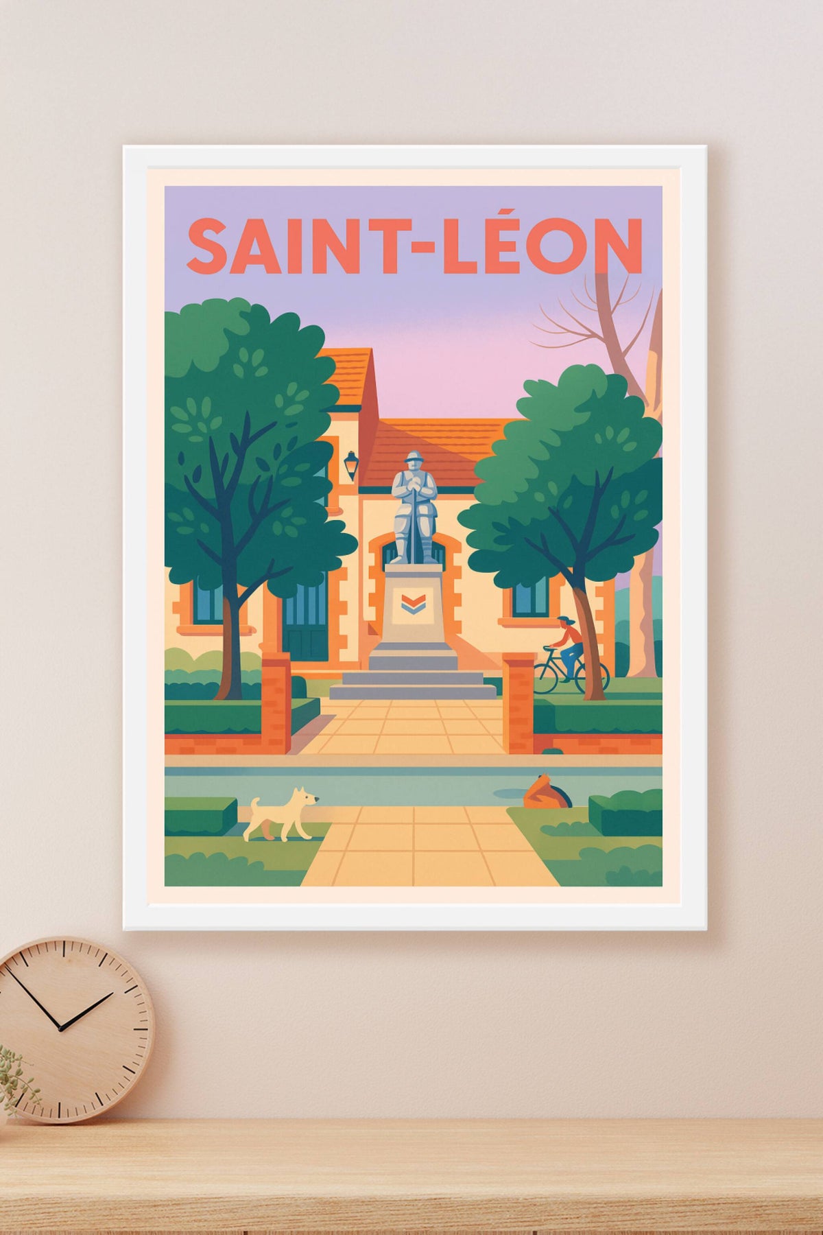 Affiche de Saint-Léon - Sérénité au cœur du village
