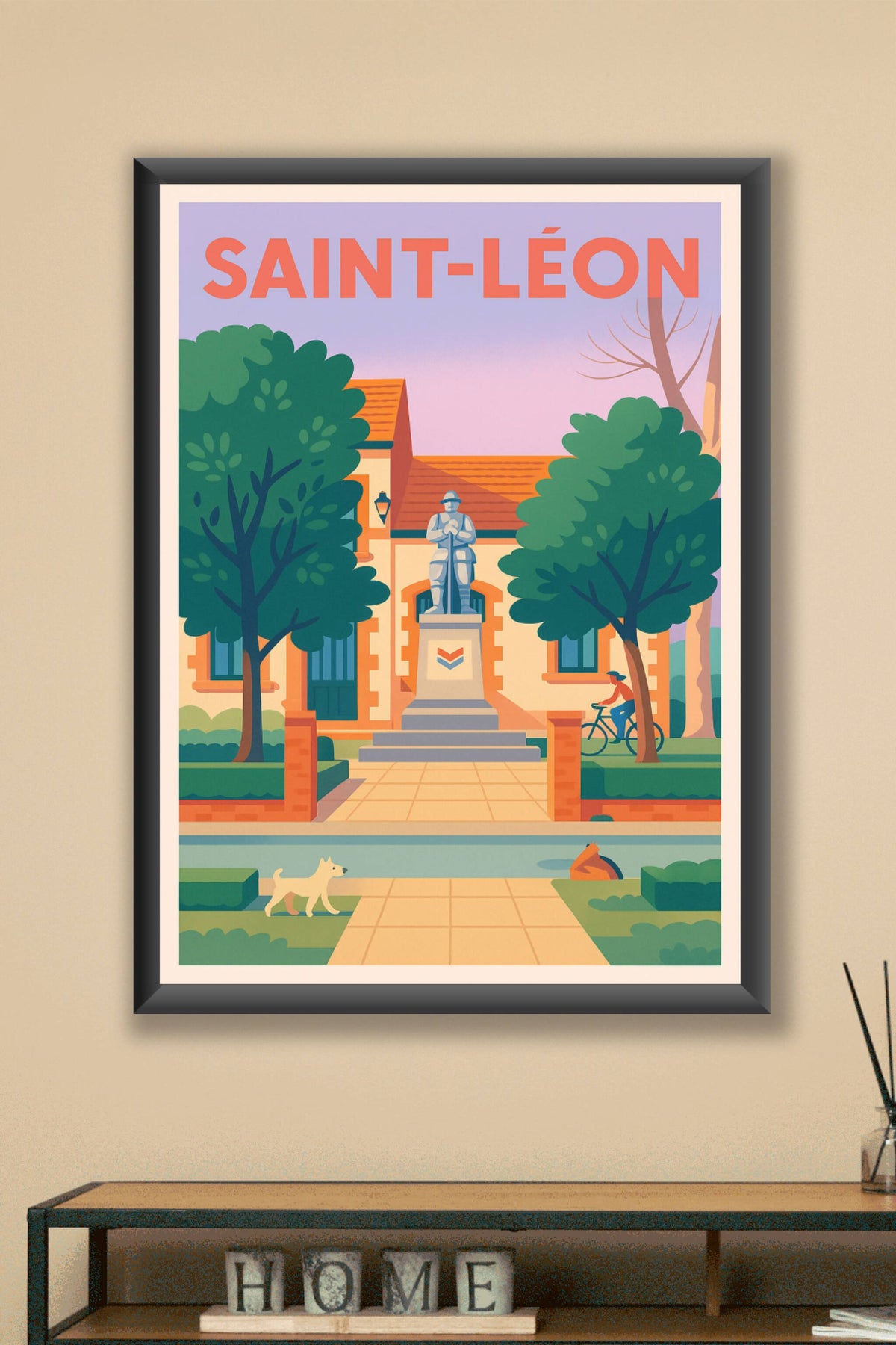 Affiche de Saint-Léon - Sérénité au cœur du village