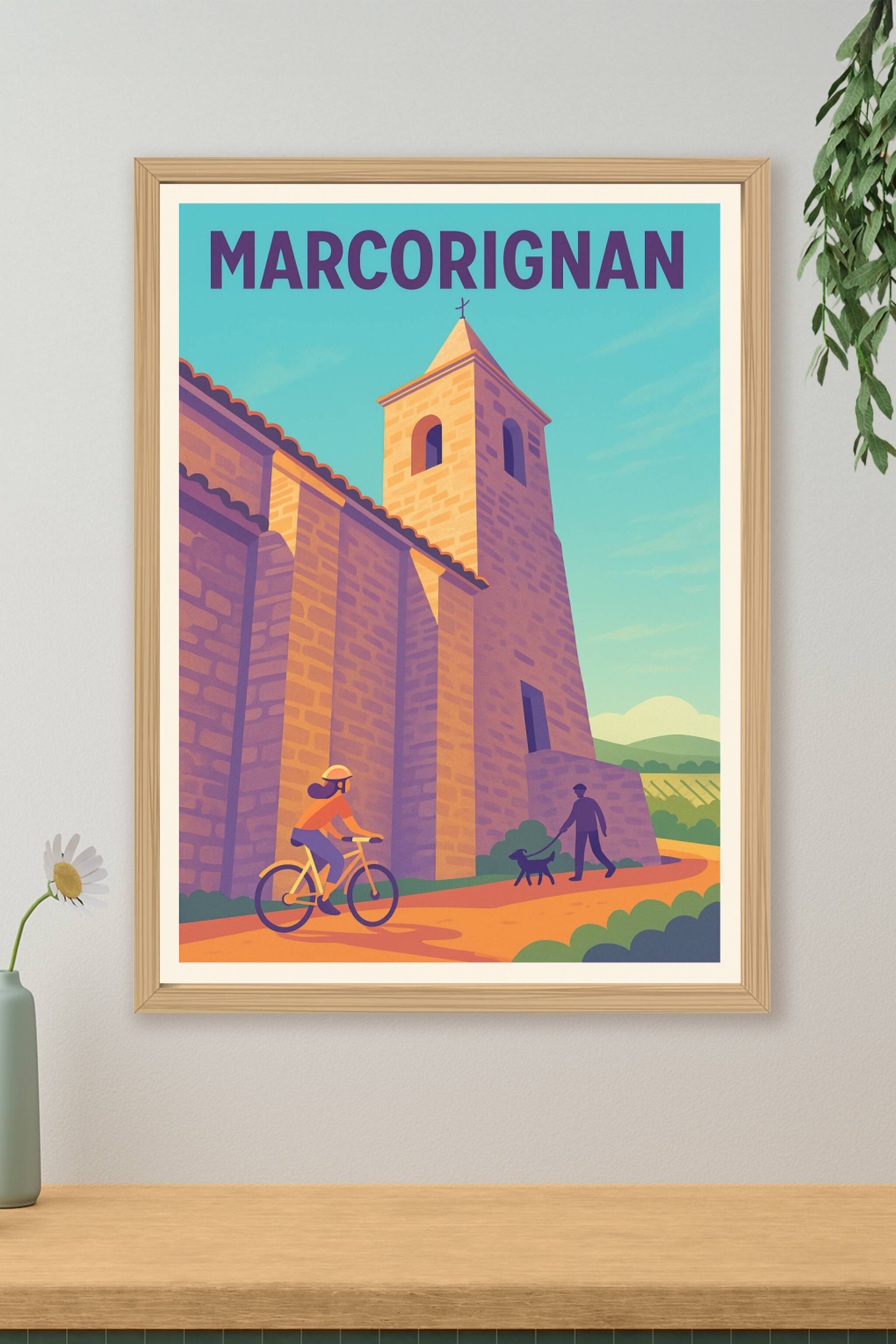 Affiche de Marcorignan - Vivez la sérénité au cœur du Languedoc