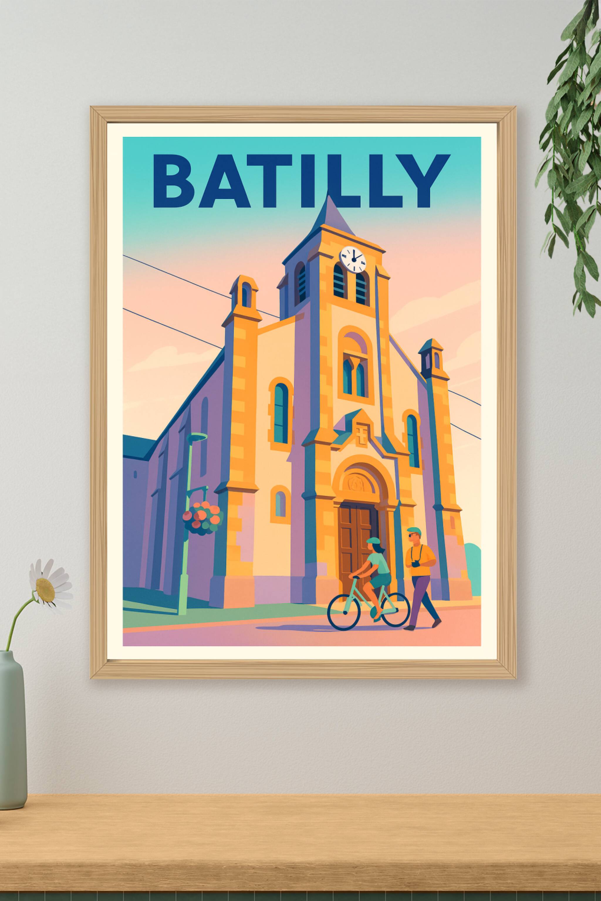 Affiche de Batilly - Charme et sérénité à l'heure dorée